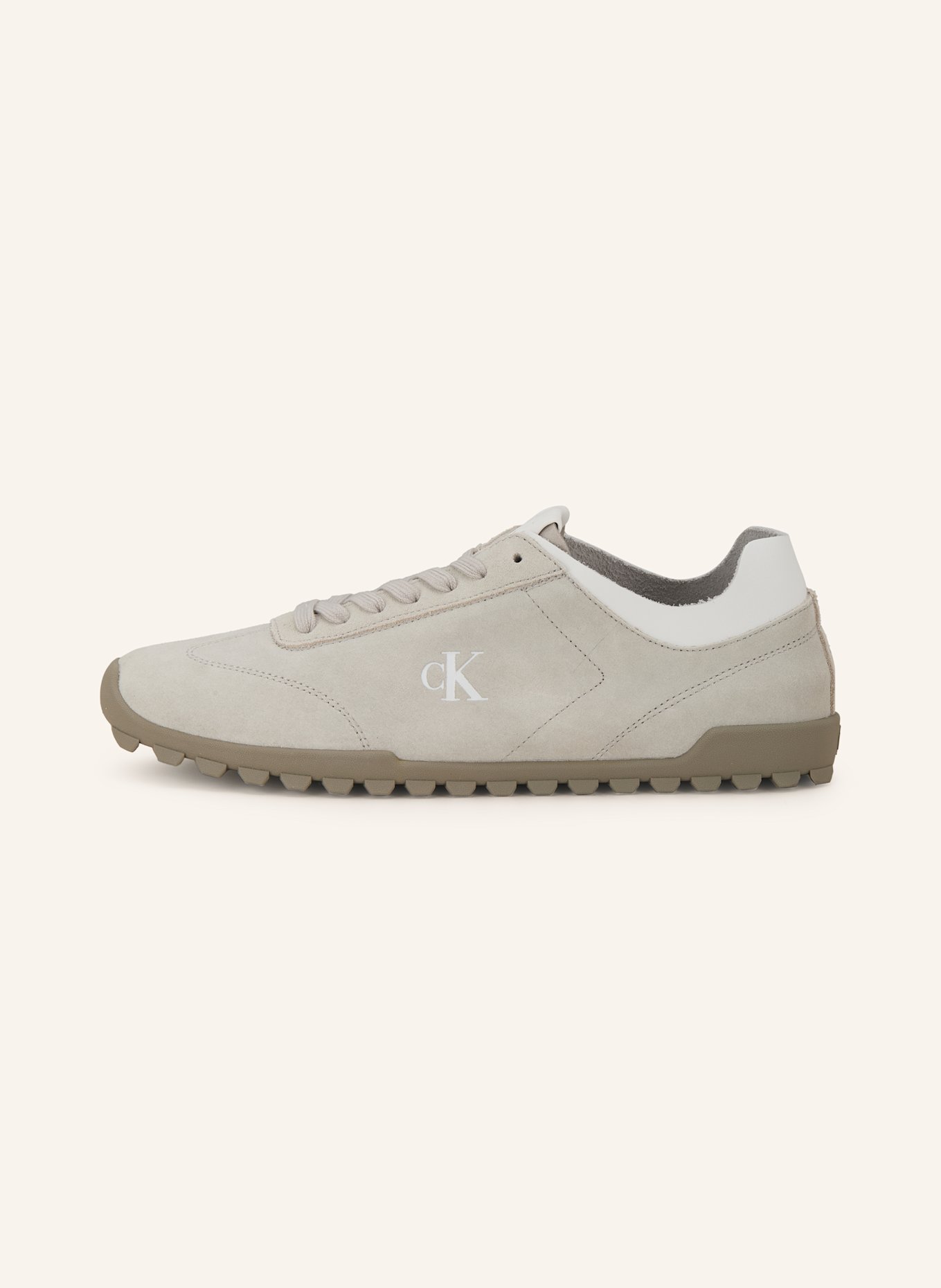 Calvin Klein Sneakersy: KREMOWY/ BIAŁY