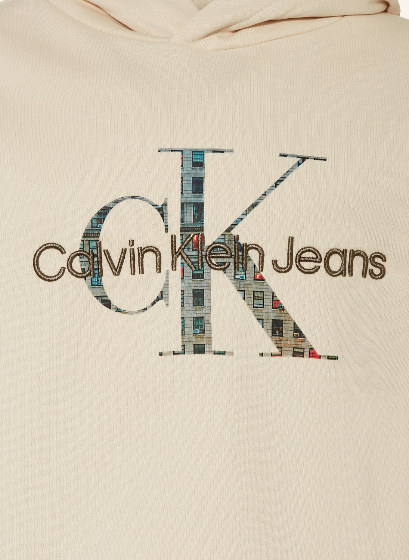Calvin Klein Hoodie: ECRU