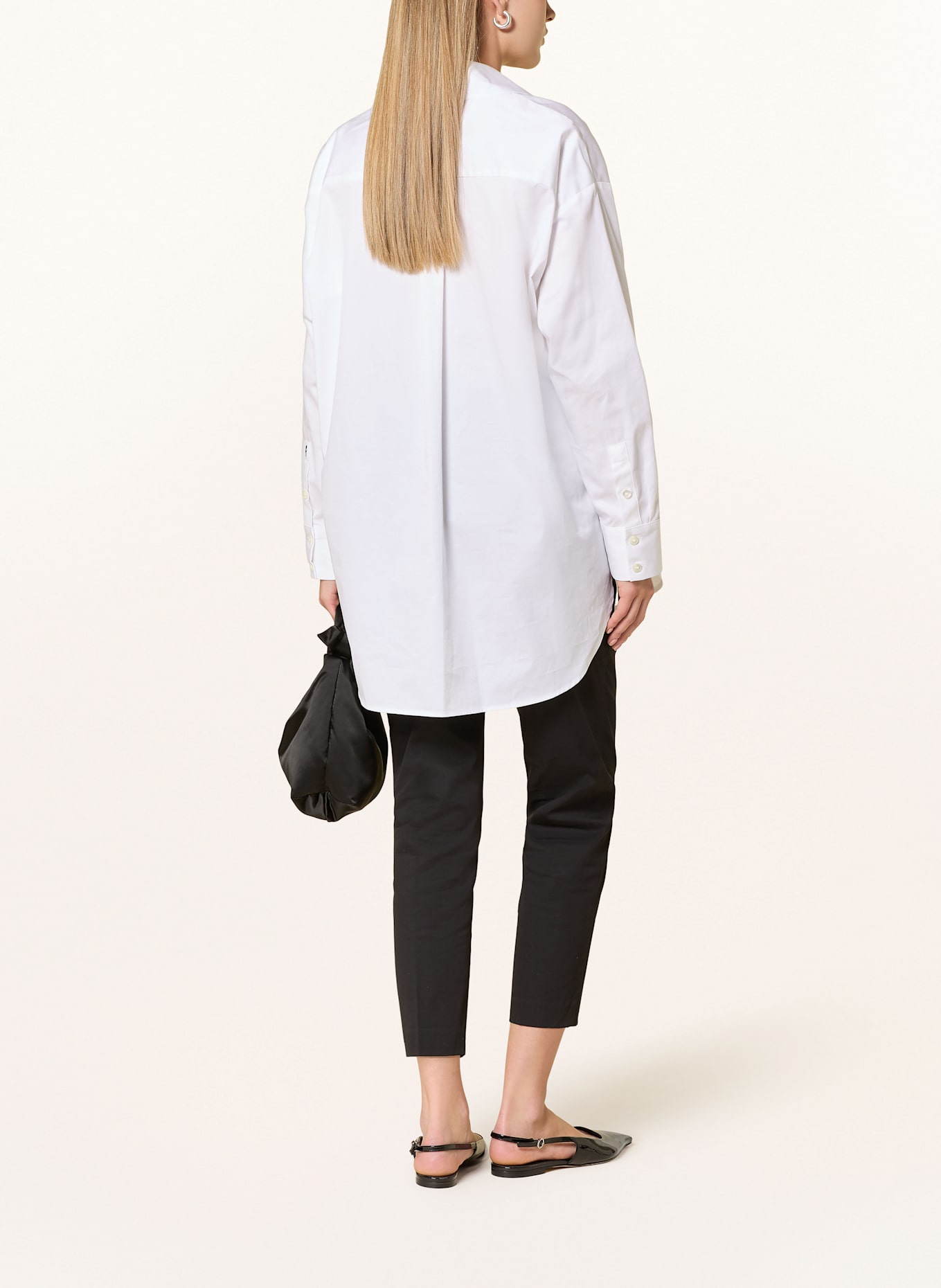 BRAX Chinosy MARA S: CZARNY