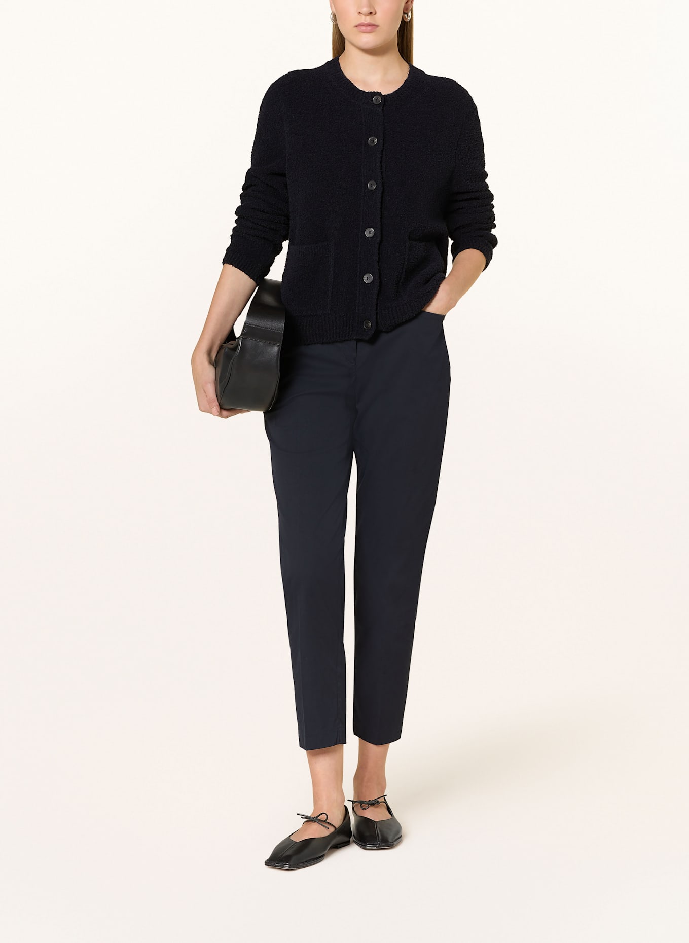 BRAX Chino MARA S: DUNKELBLAU