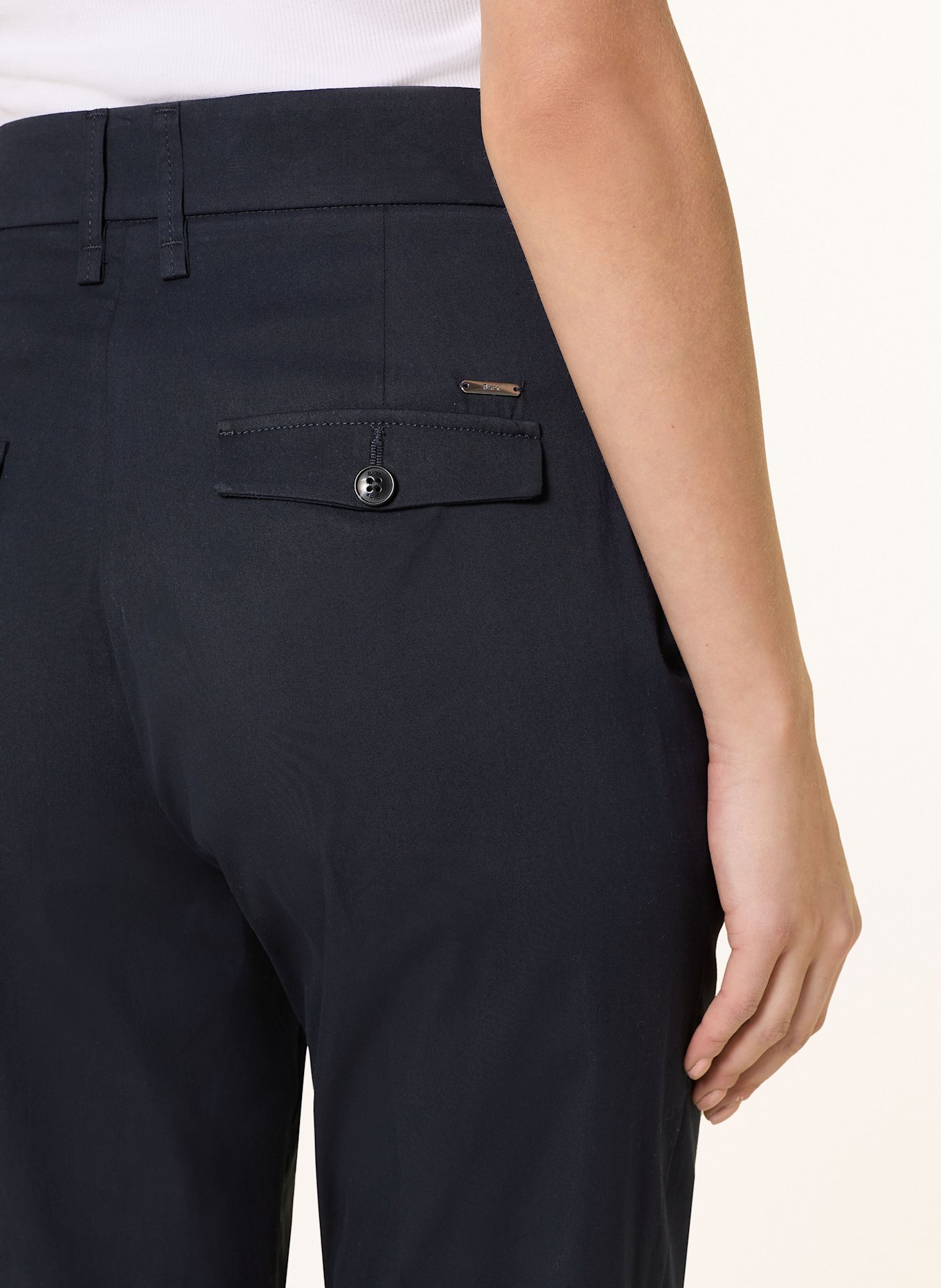 BRAX Chino MARA S: DUNKELBLAU