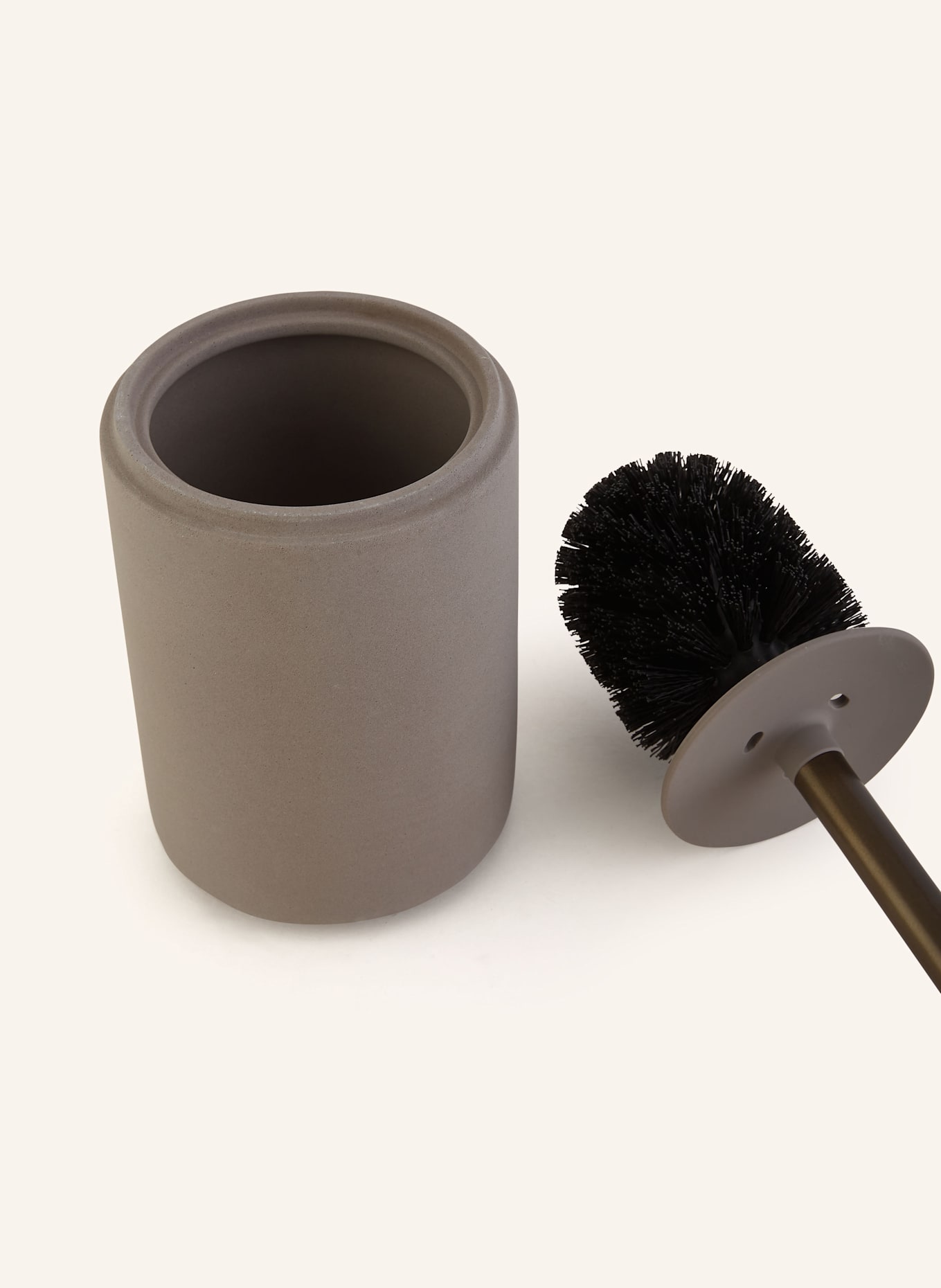 blomus WC-Bürstenkombination CRETO: DUNKELGRAU