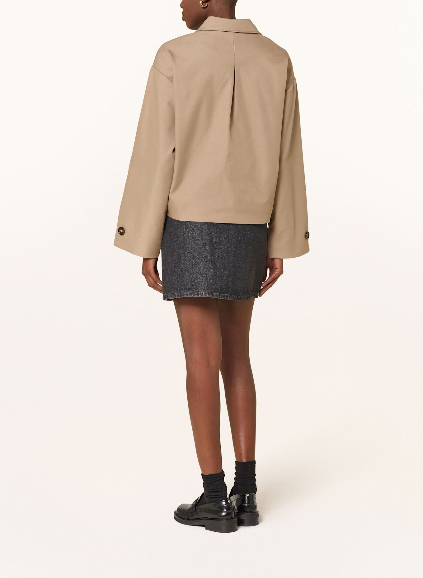 NEO NOIR Kurtka trencz AMBIKA: BEŻOWY