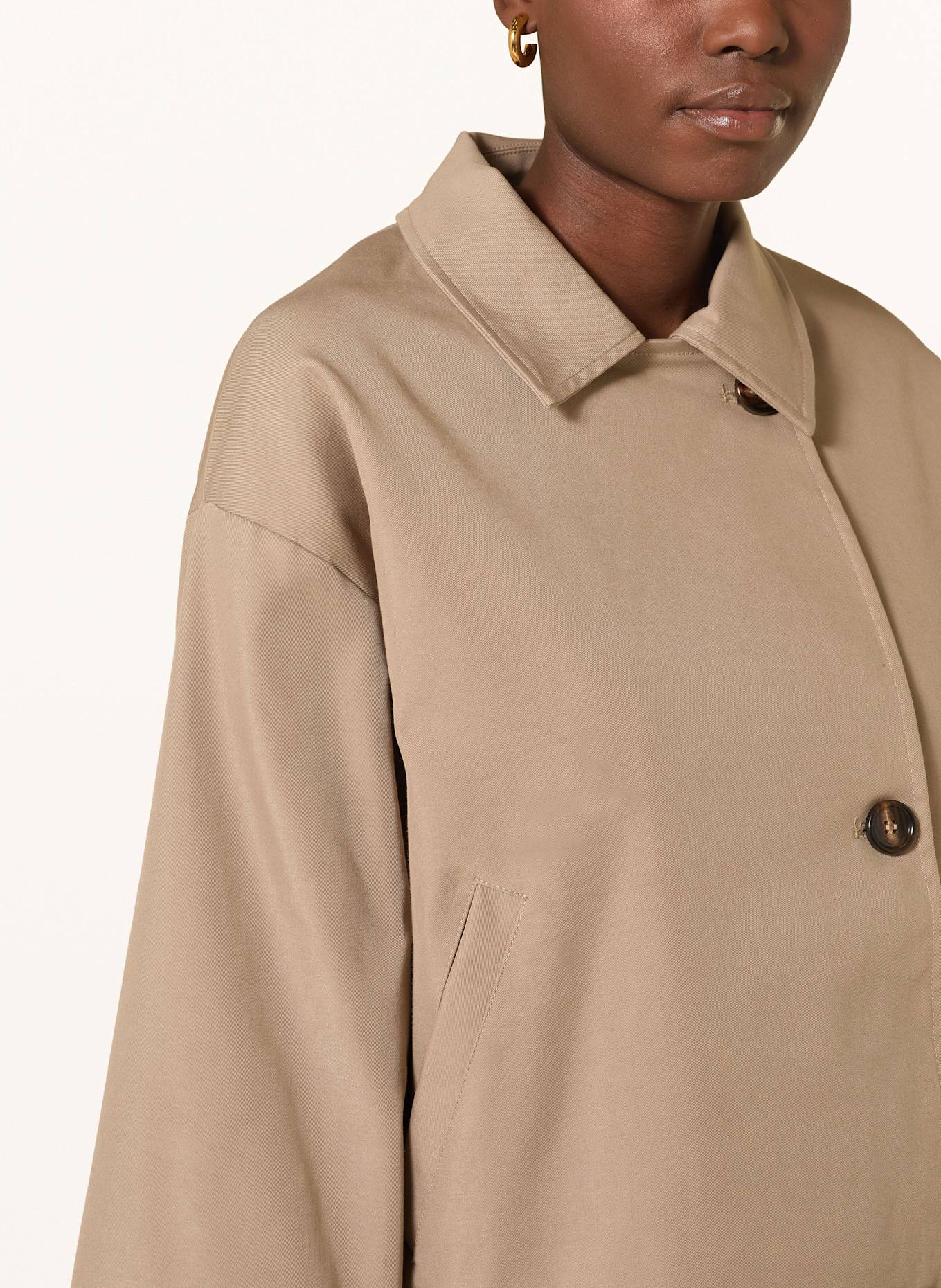 NEO NOIR Kurtka trencz AMBIKA: BEŻOWY