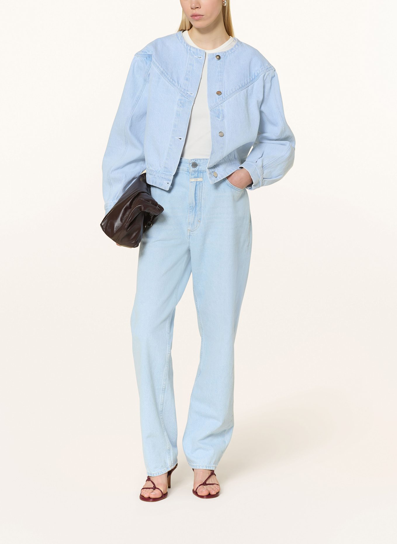 NEO NOIR Jeansjacke MAVIS: HELLBLAU