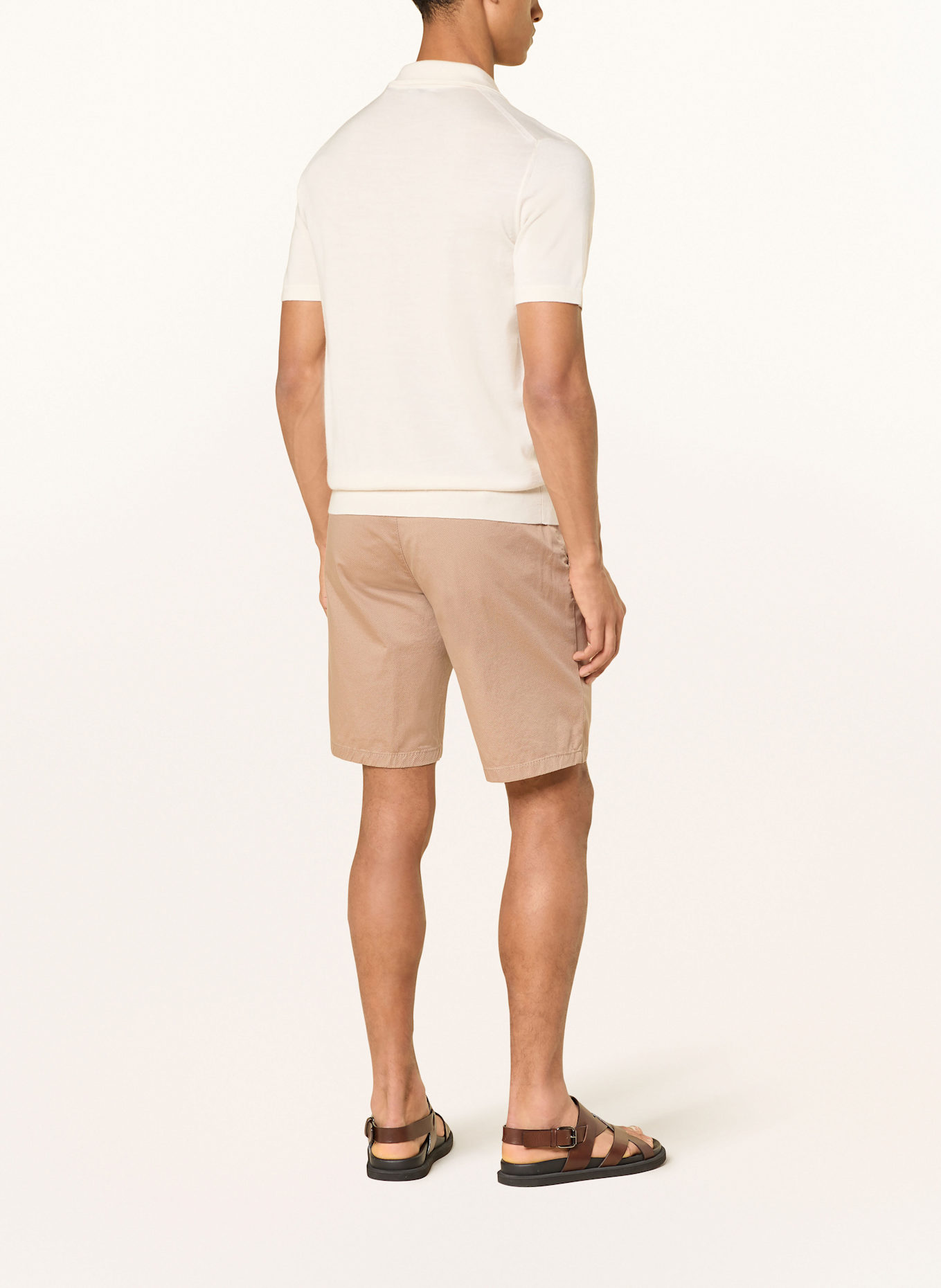 BRAX Chinoshorts BOZEN Regular Fit: HELLBRAUN