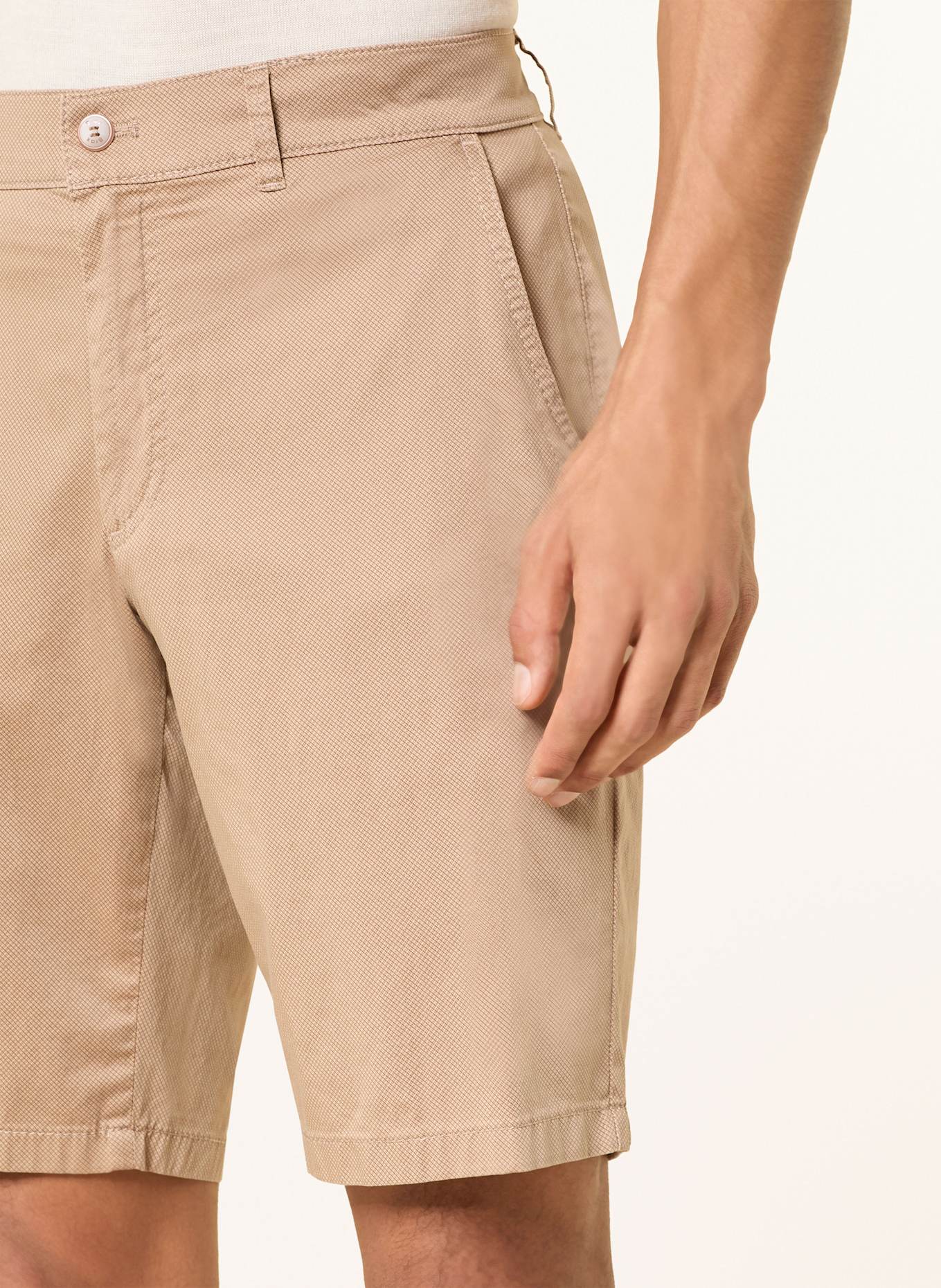 BRAX Chinoshorts BOZEN Regular Fit: HELLBRAUN