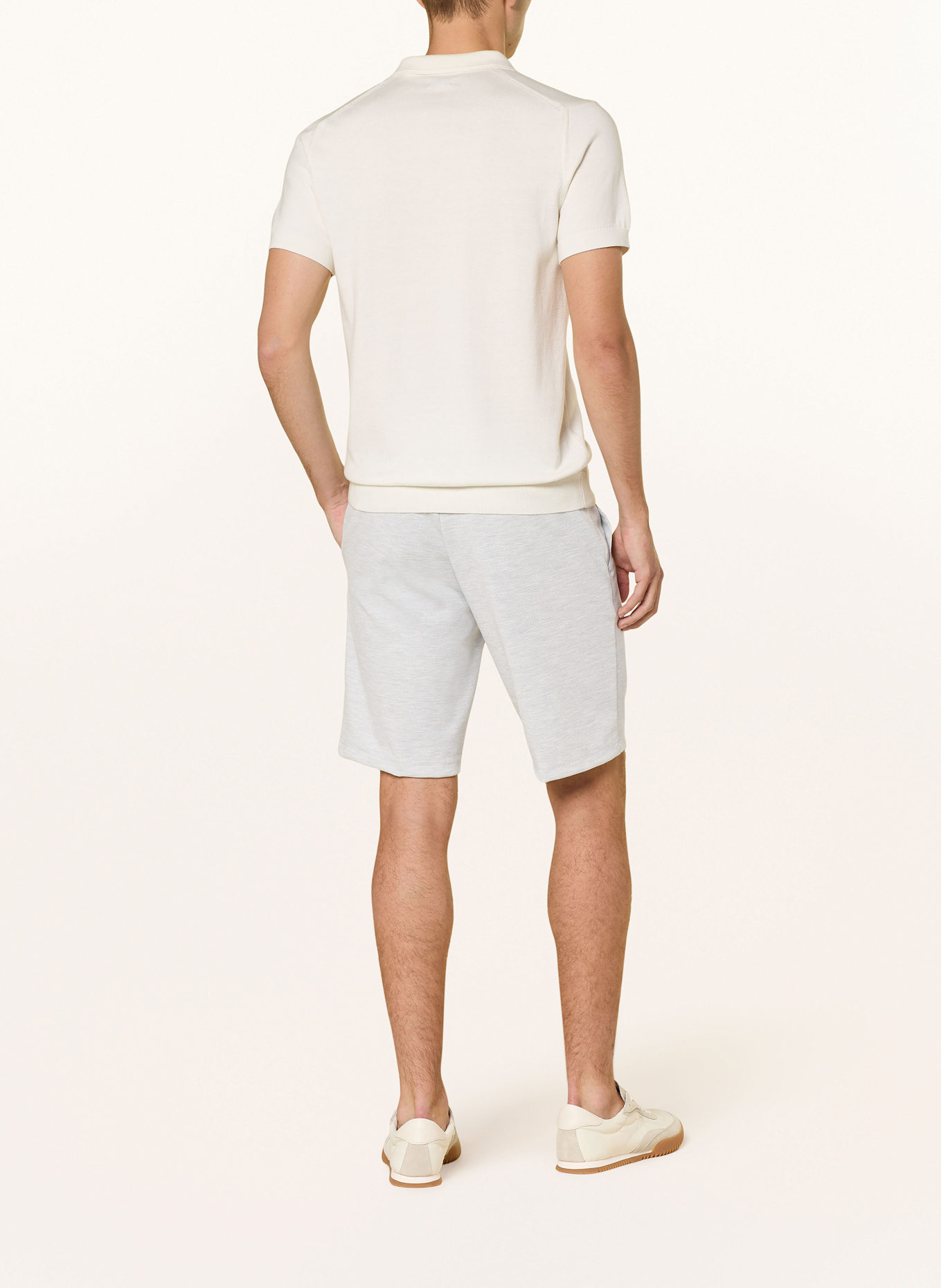 BRAX Shorts SILVIO Tapered Fit: HELLGRAU