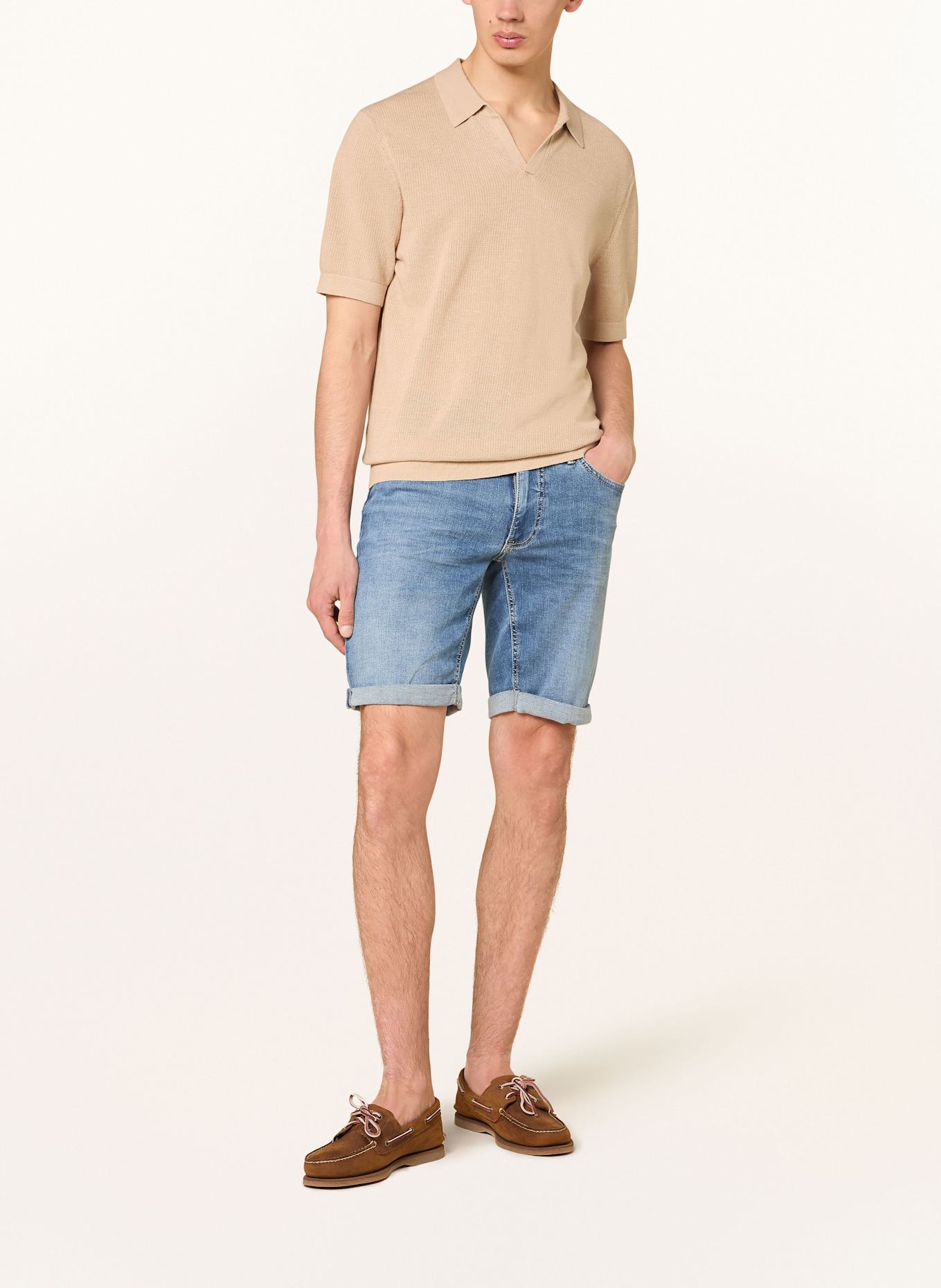 BRAX Jeansshorts CHRIS B Slim Fit: 17 FRIENDLY BLUE USED