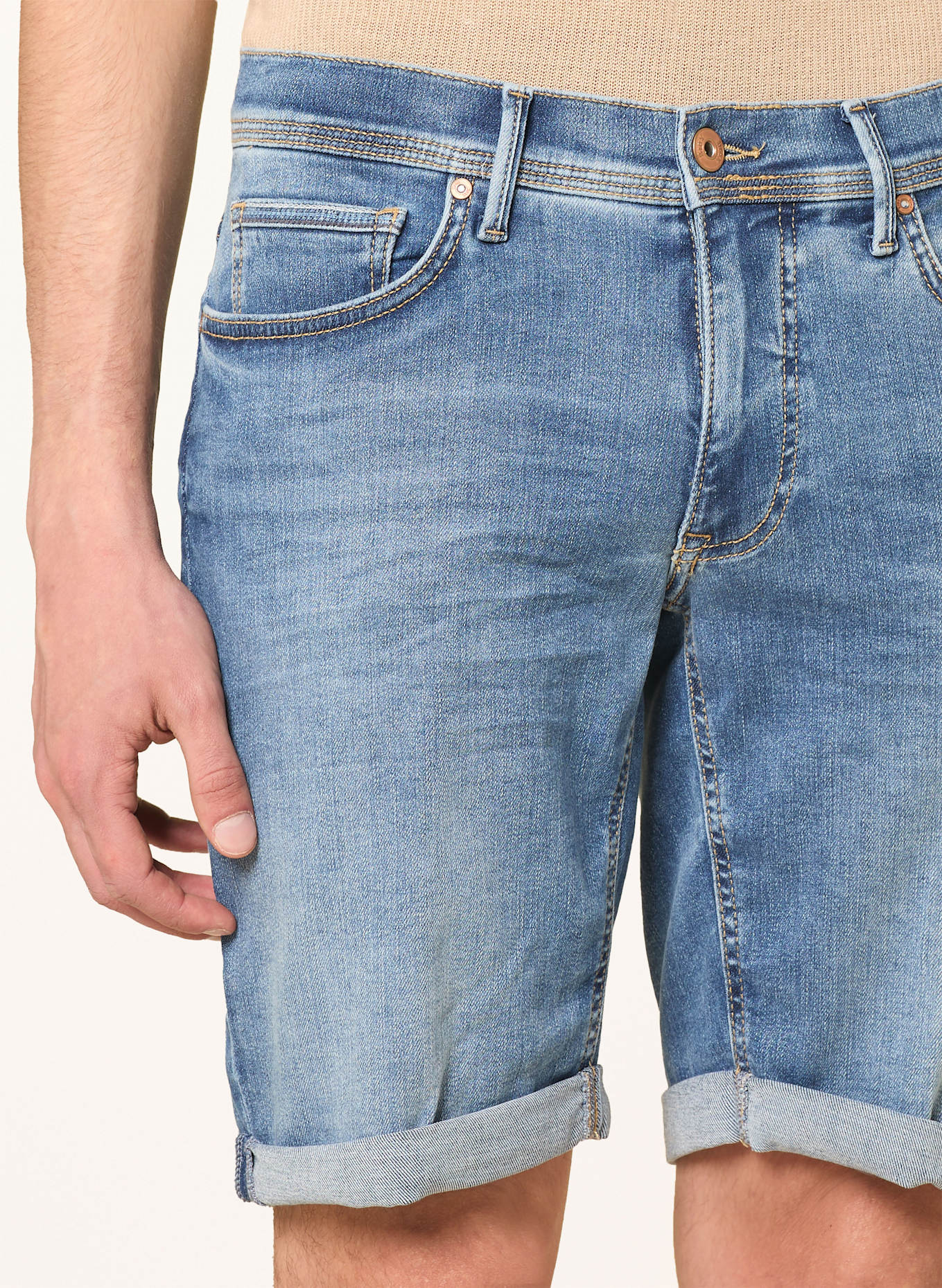 BRAX Jeansshorts CHRIS B Slim Fit: 17 FRIENDLY BLUE USED