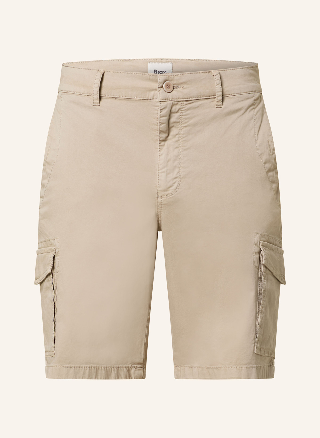 BRAX Szorty bojówki BRAZIL regular fit: BEŻOWY
