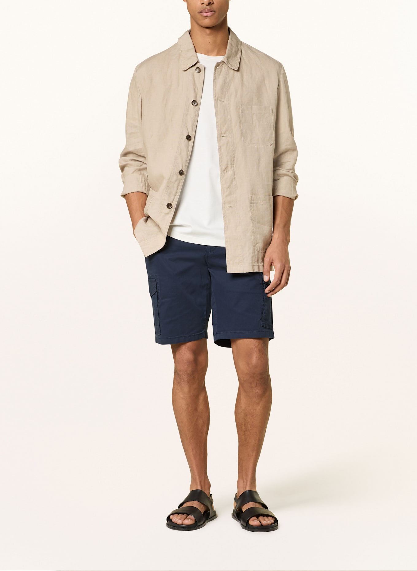 BRAX Cargo shorts BRAZIL regular fit: DARK BLUE