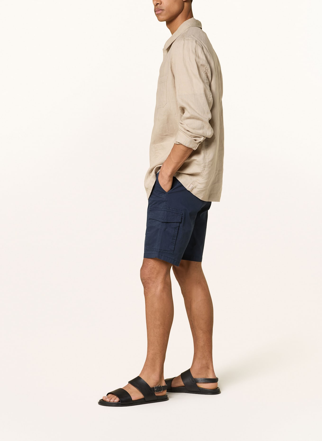 BRAX Cargo shorts BRAZIL regular fit: DARK BLUE
