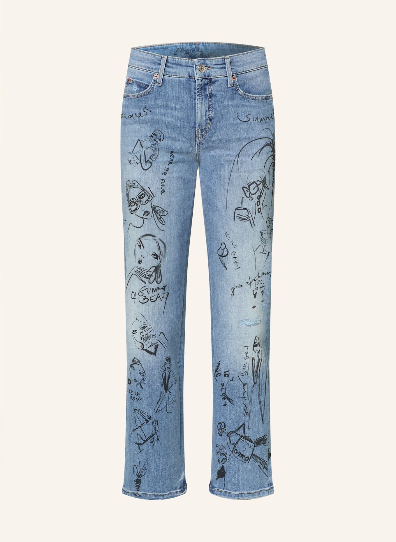 CAMBIO Straight jeans PARIS: 5272 summer vibes used