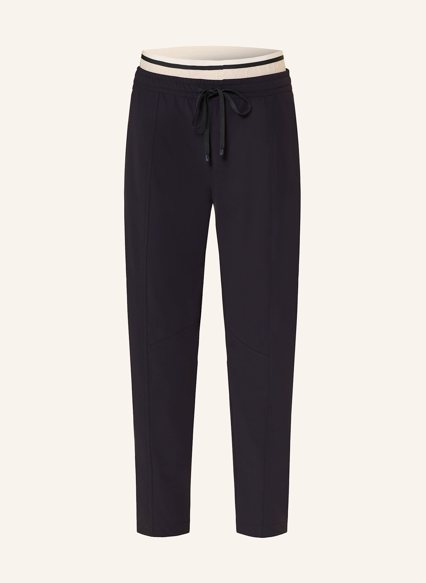 CAMBIO 7/8-Hoser EDEN im Jogging-Stil: DUNKELBLAU