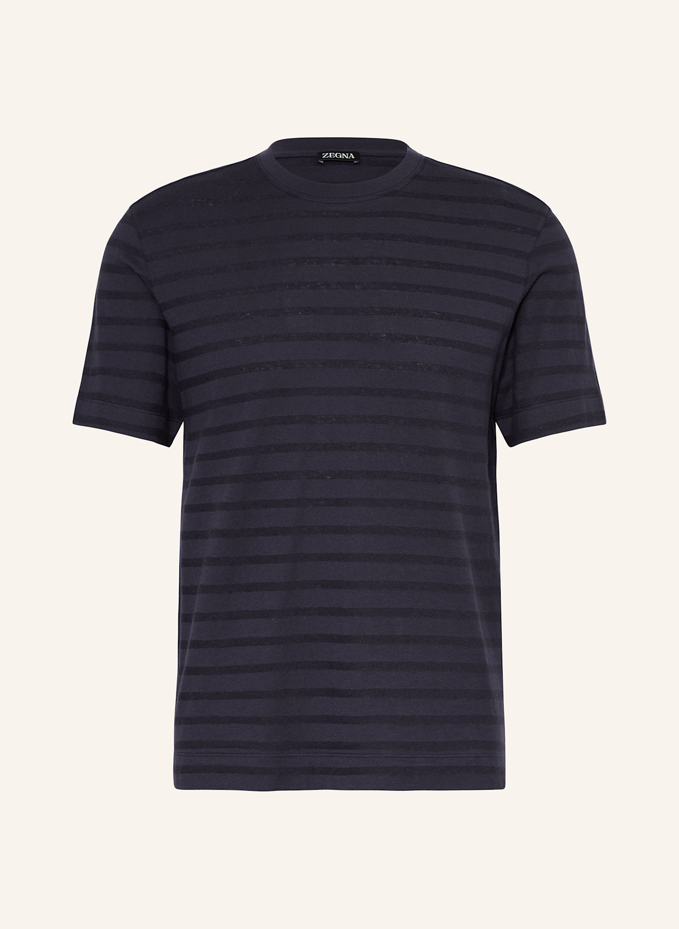 ZEGNA T-shirt: BLEU FONCÉ