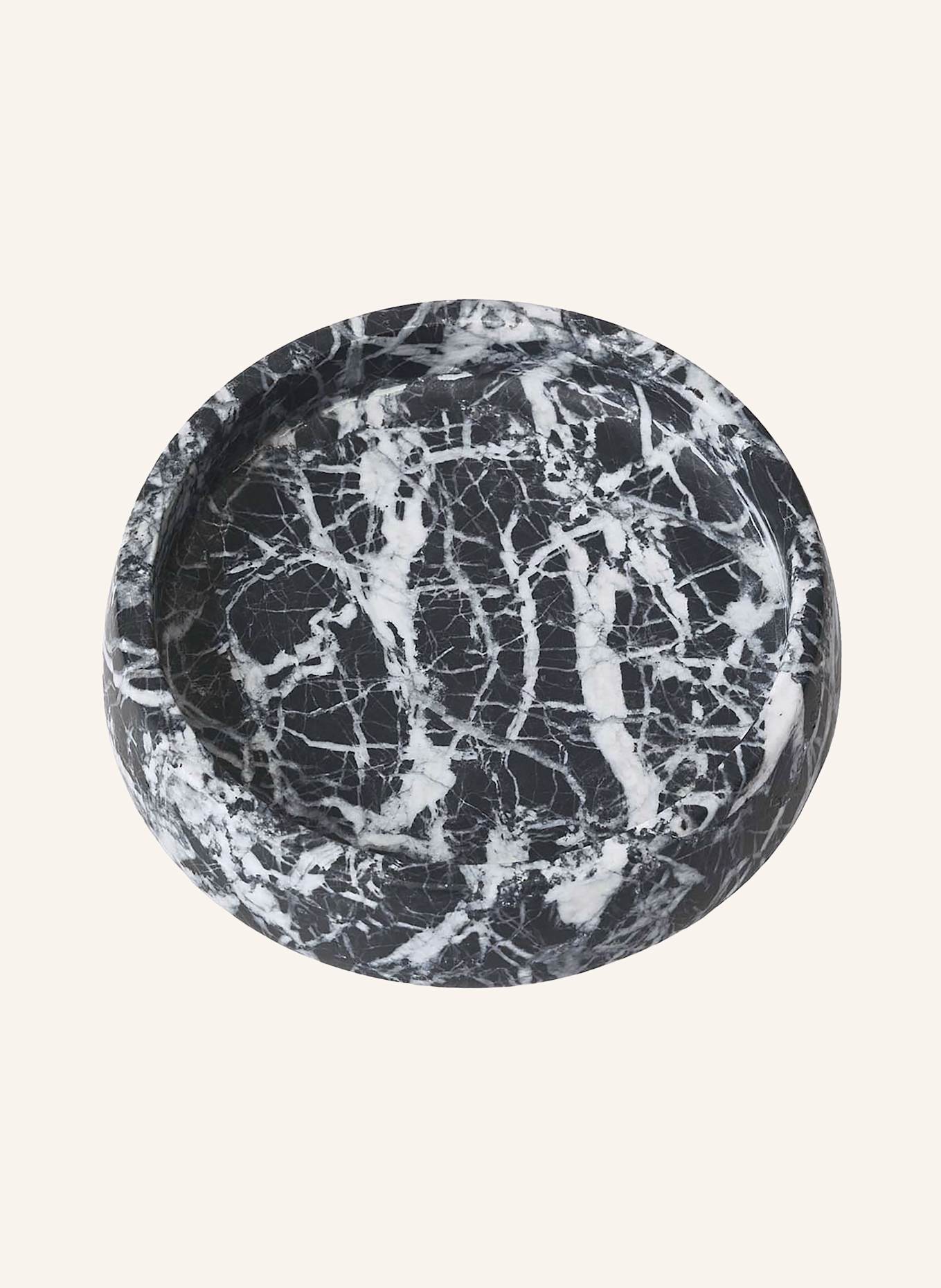 AQUANOVA Seifenschale ORION: SCHWARZ / WEISS