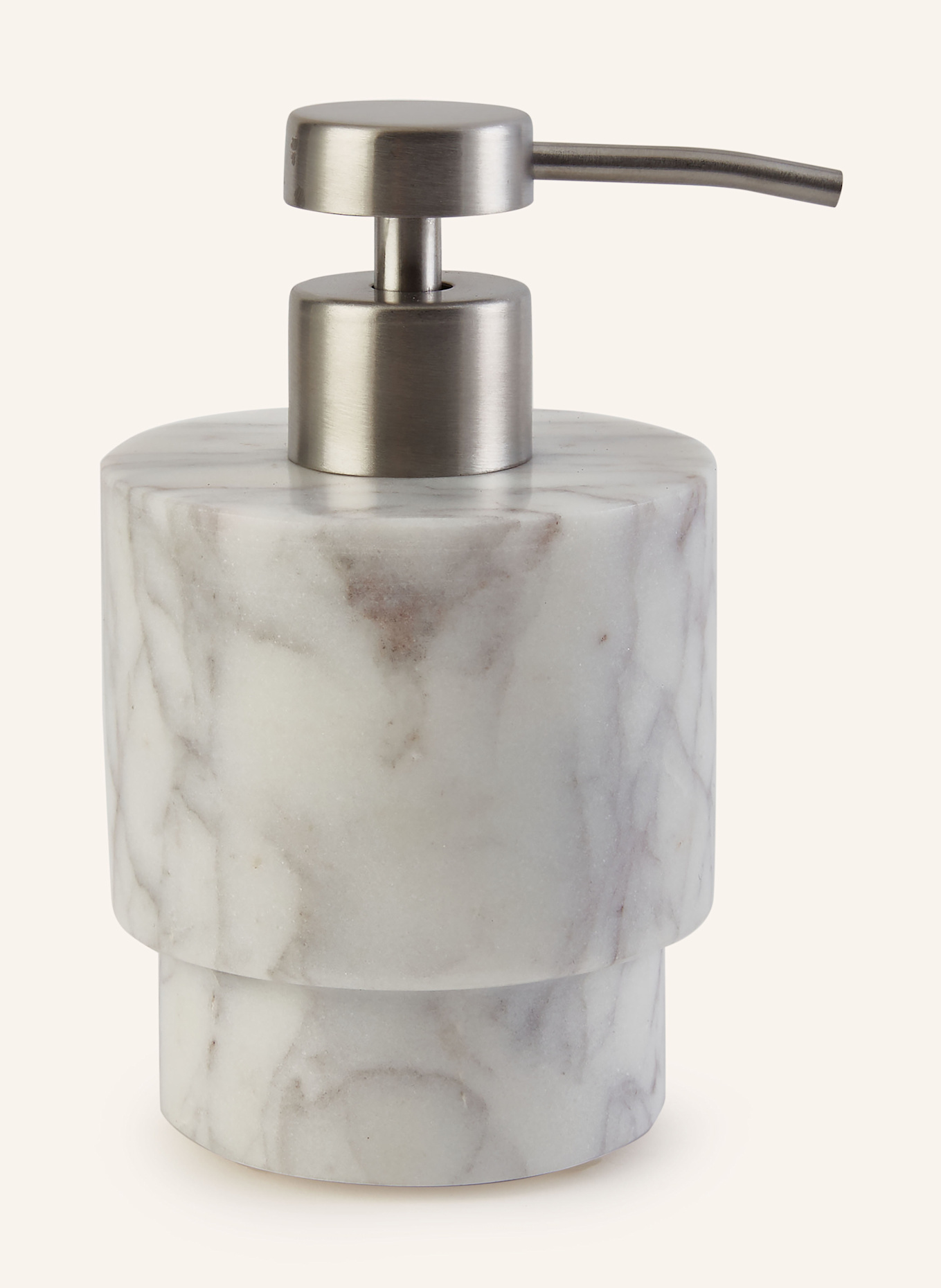 AQUANOVA Seifenspender PORTO: WEISS / GRAU