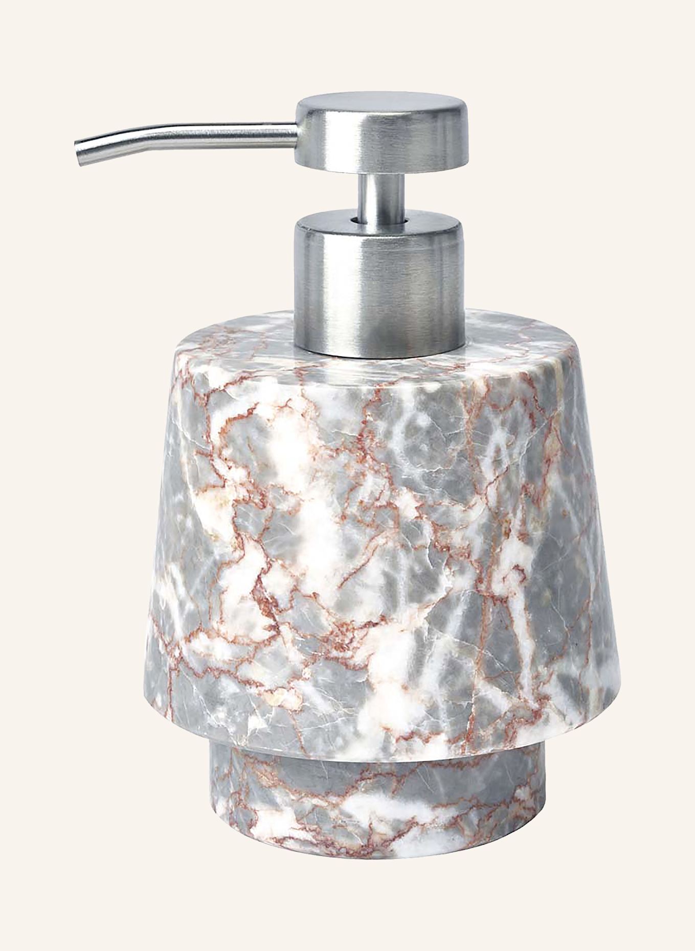 AQUANOVA Seifenspender ORION: GRAU / ROSA / WEISS