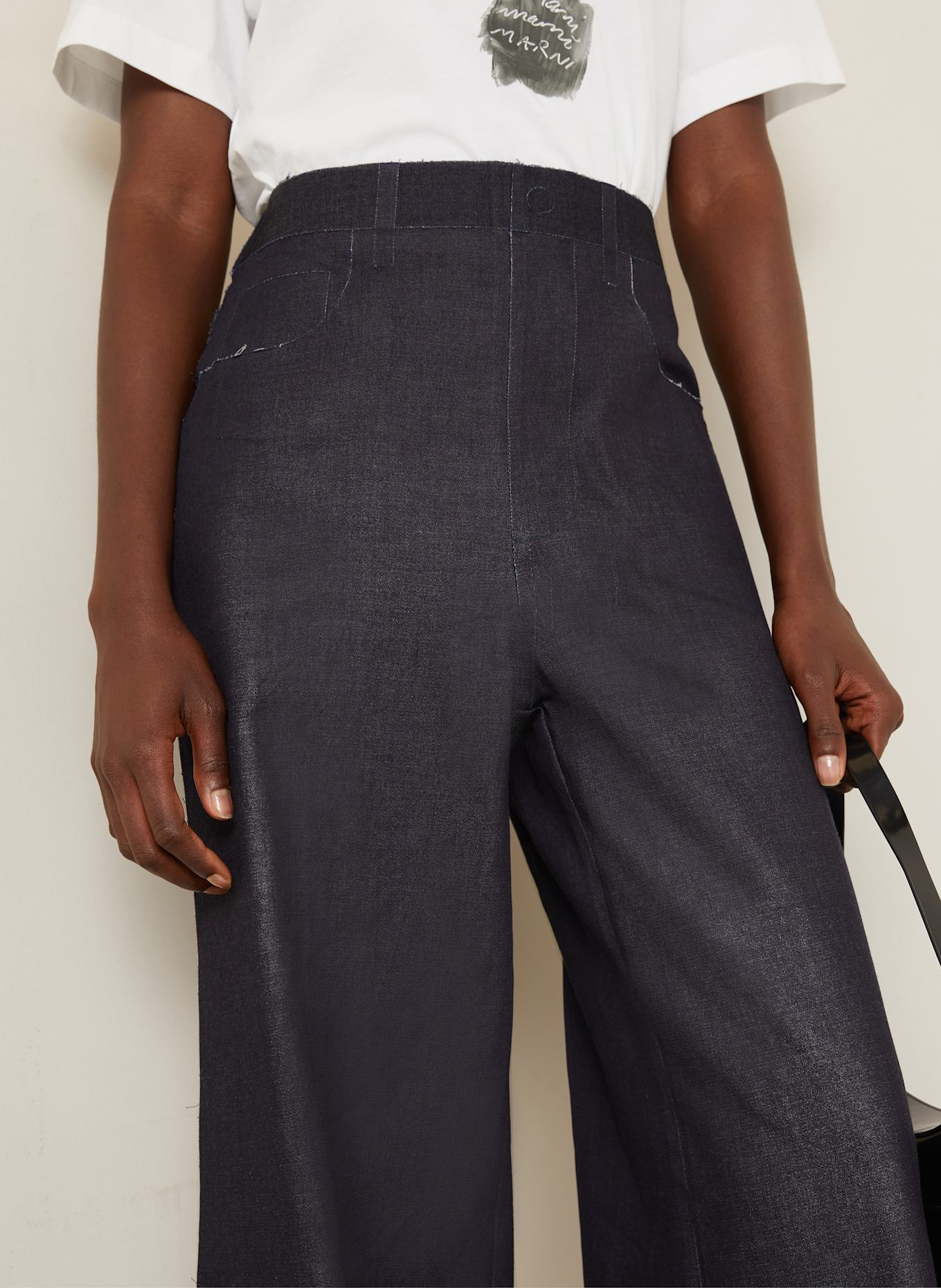 MARNI Hose: DUNKELBLAU