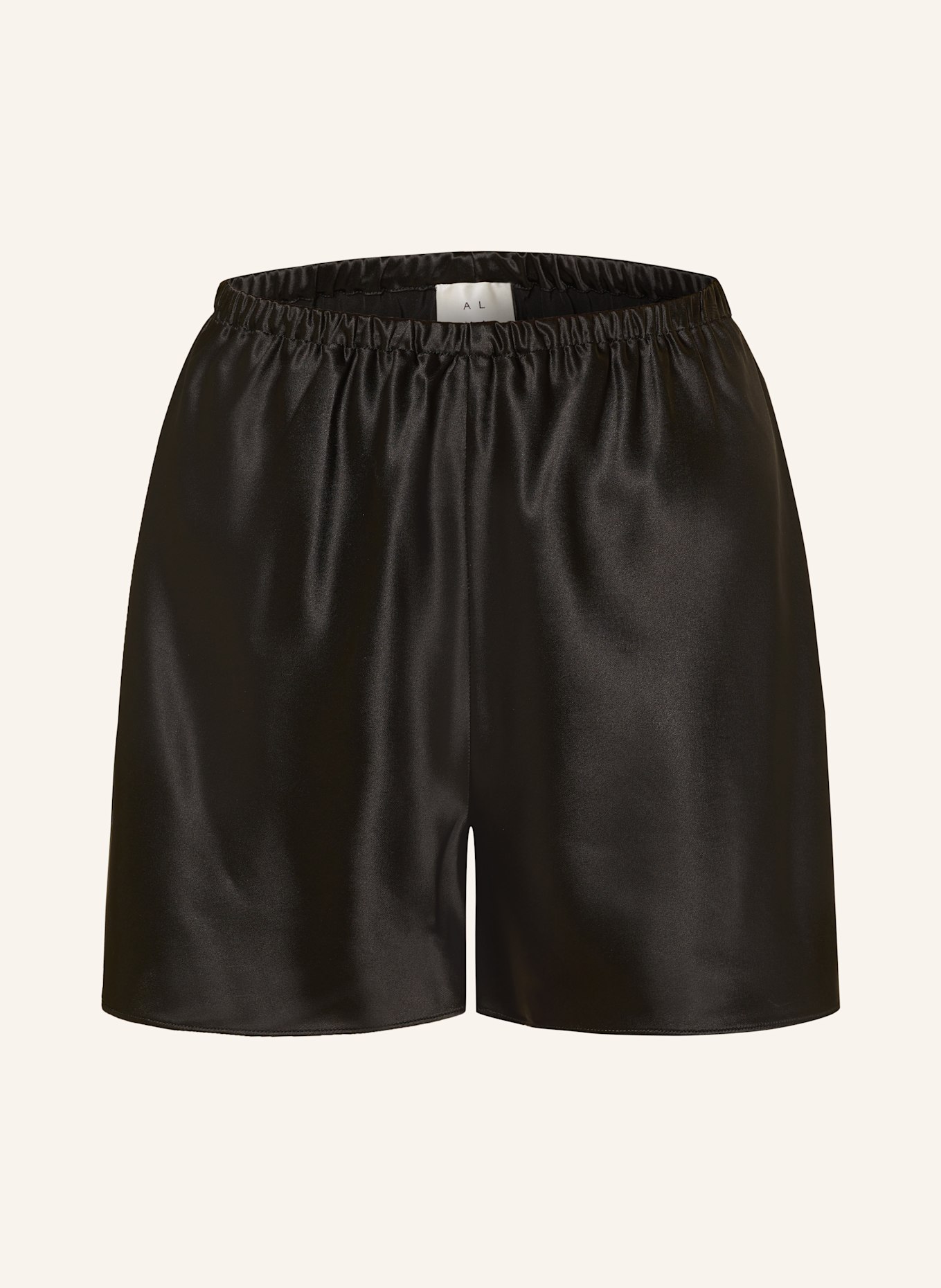 ALMADA LABEL Satinshorts BIM: SCHWARZ