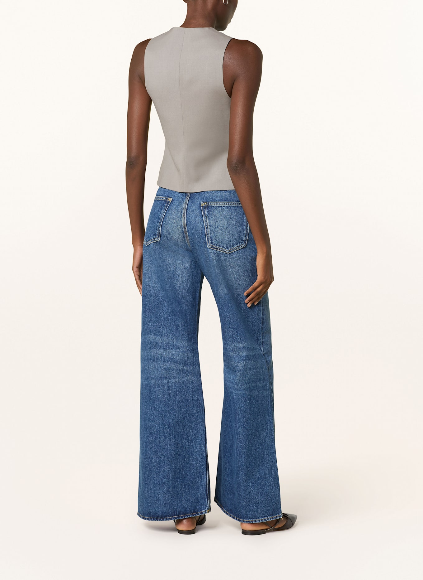 TIGER OF SWEDEN Wide Leg Jeans KINNE: 25D Royal Blue