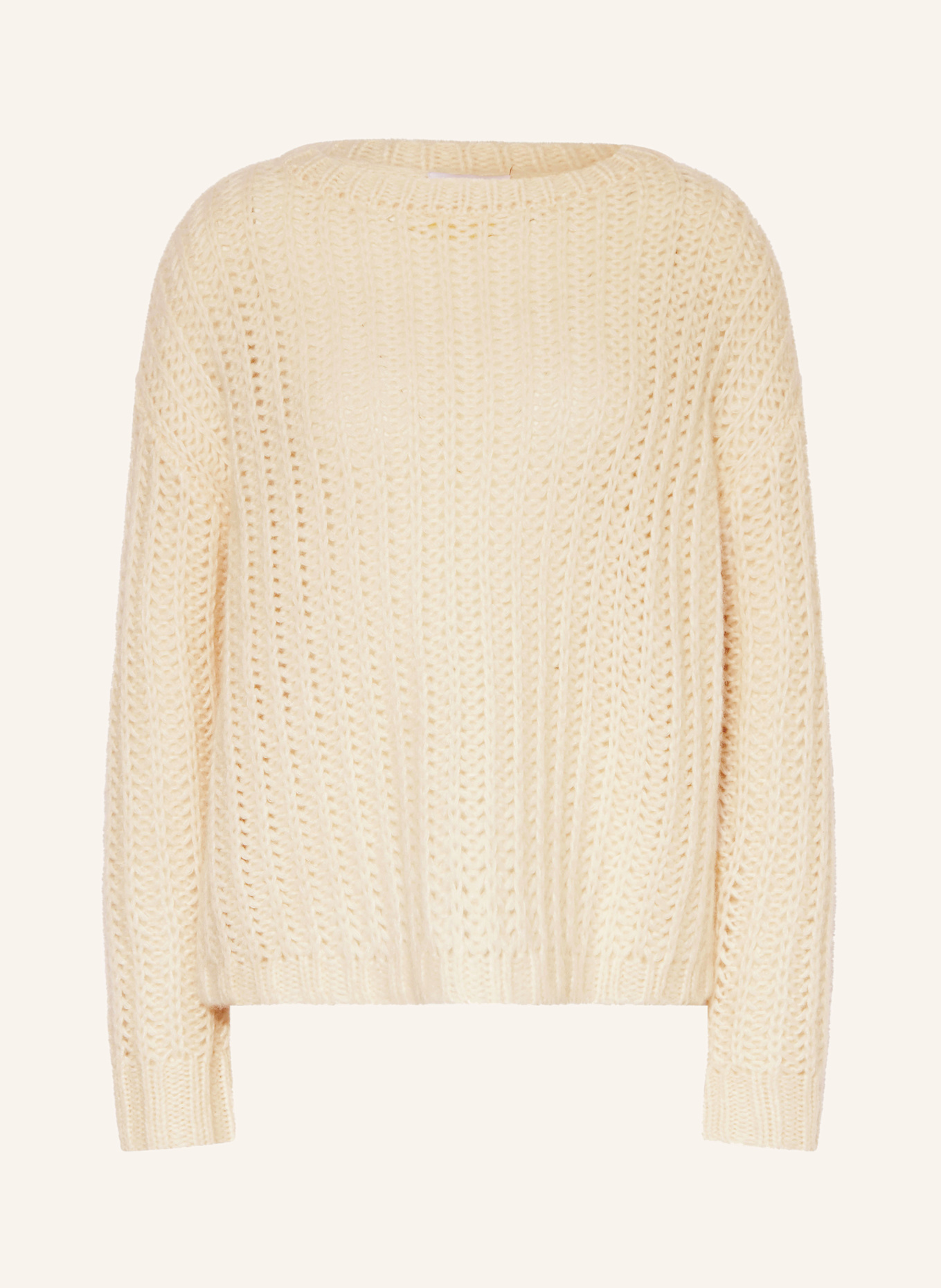 MRS & HUGS Cashmere-Pullover: WEISS