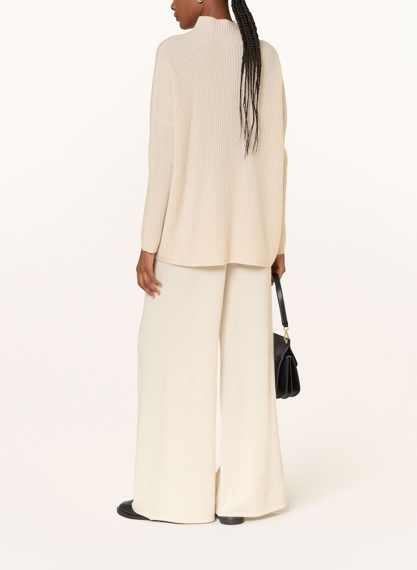 MRS & HUGS Pullover mit Cashmere: CREME