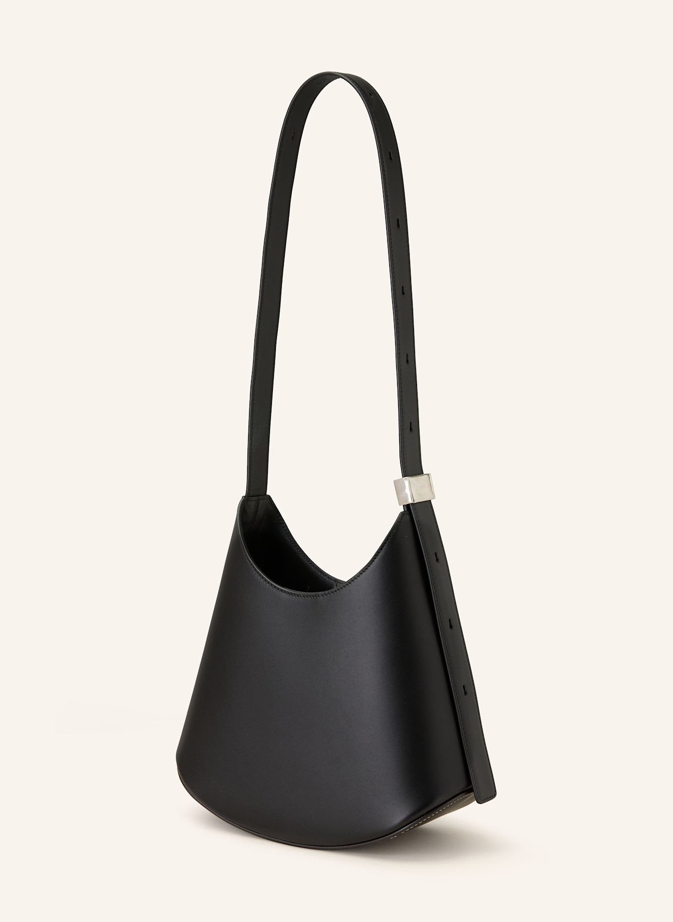 JIL SANDER Schultertasche ELDORADO SMALL: SCHWARZ