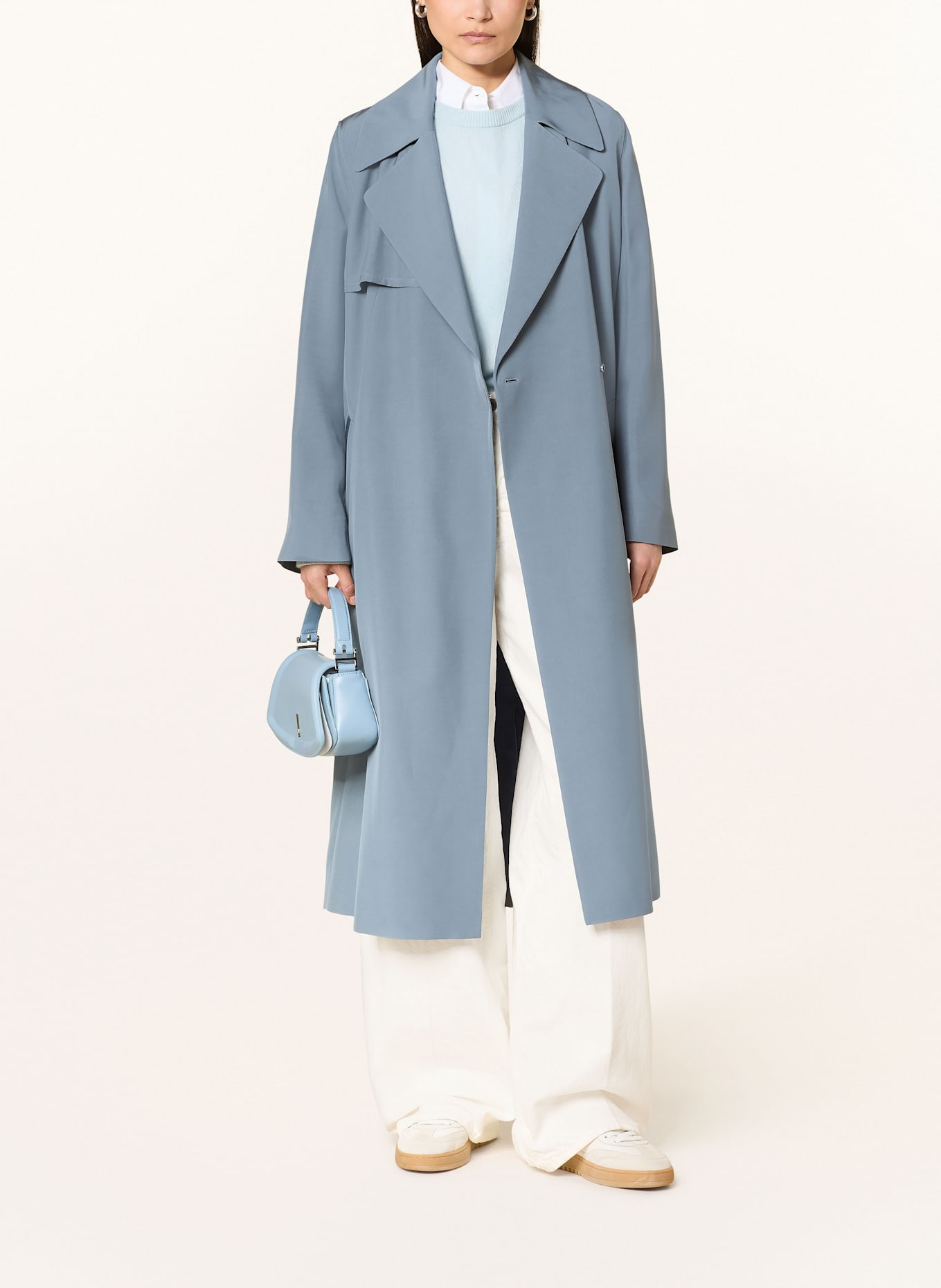 BOSS Trenchcoat CALISSYA: BLAU