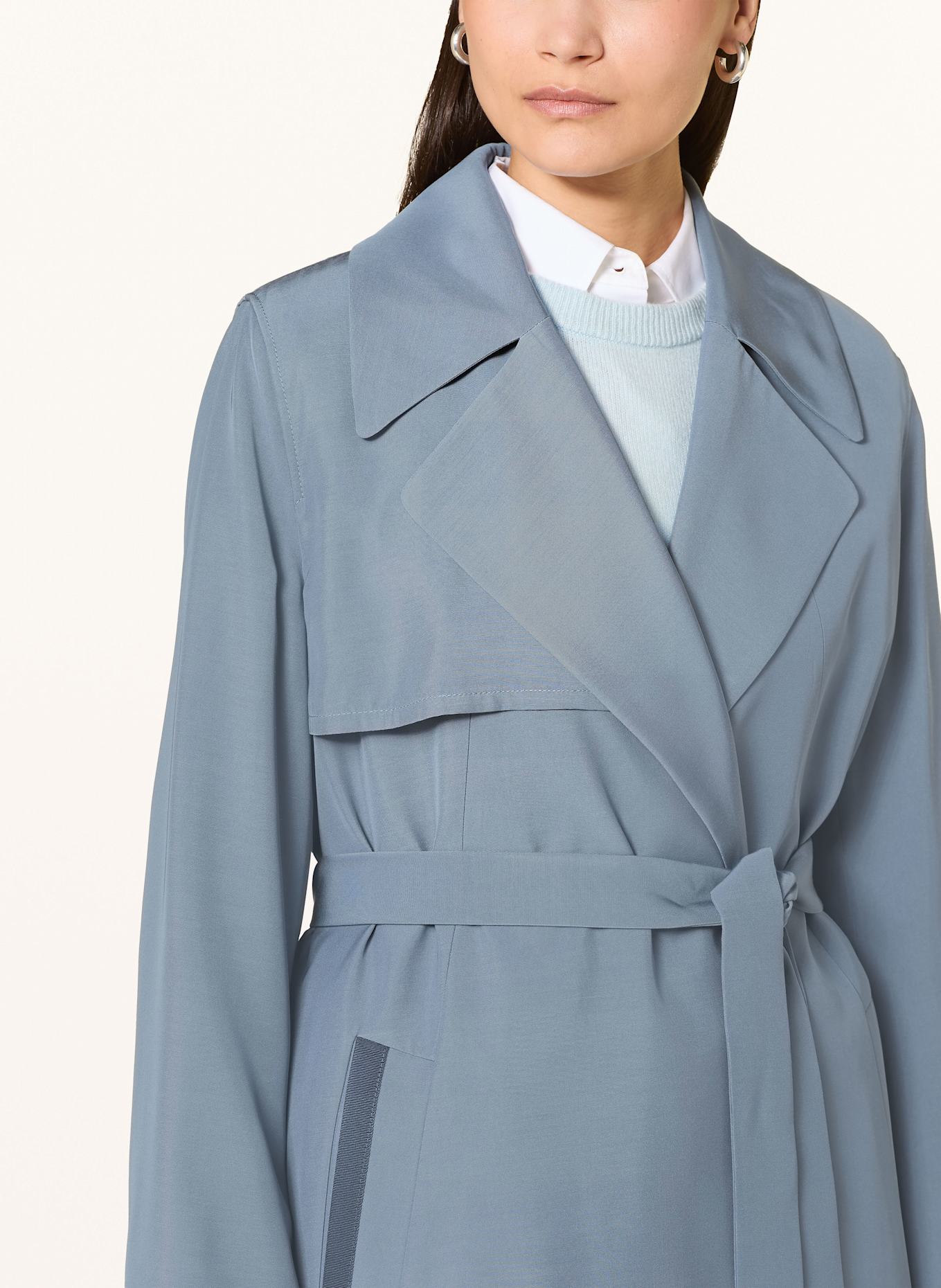 BOSS Trenchcoat CALISSYA: BLAU