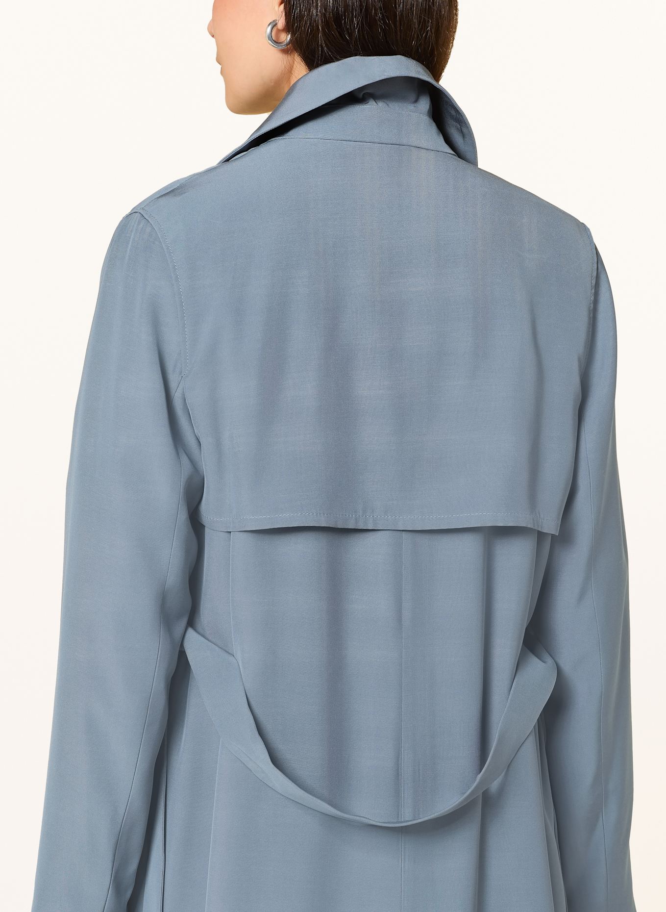 BOSS Trenchcoat CALISSYA: BLAU