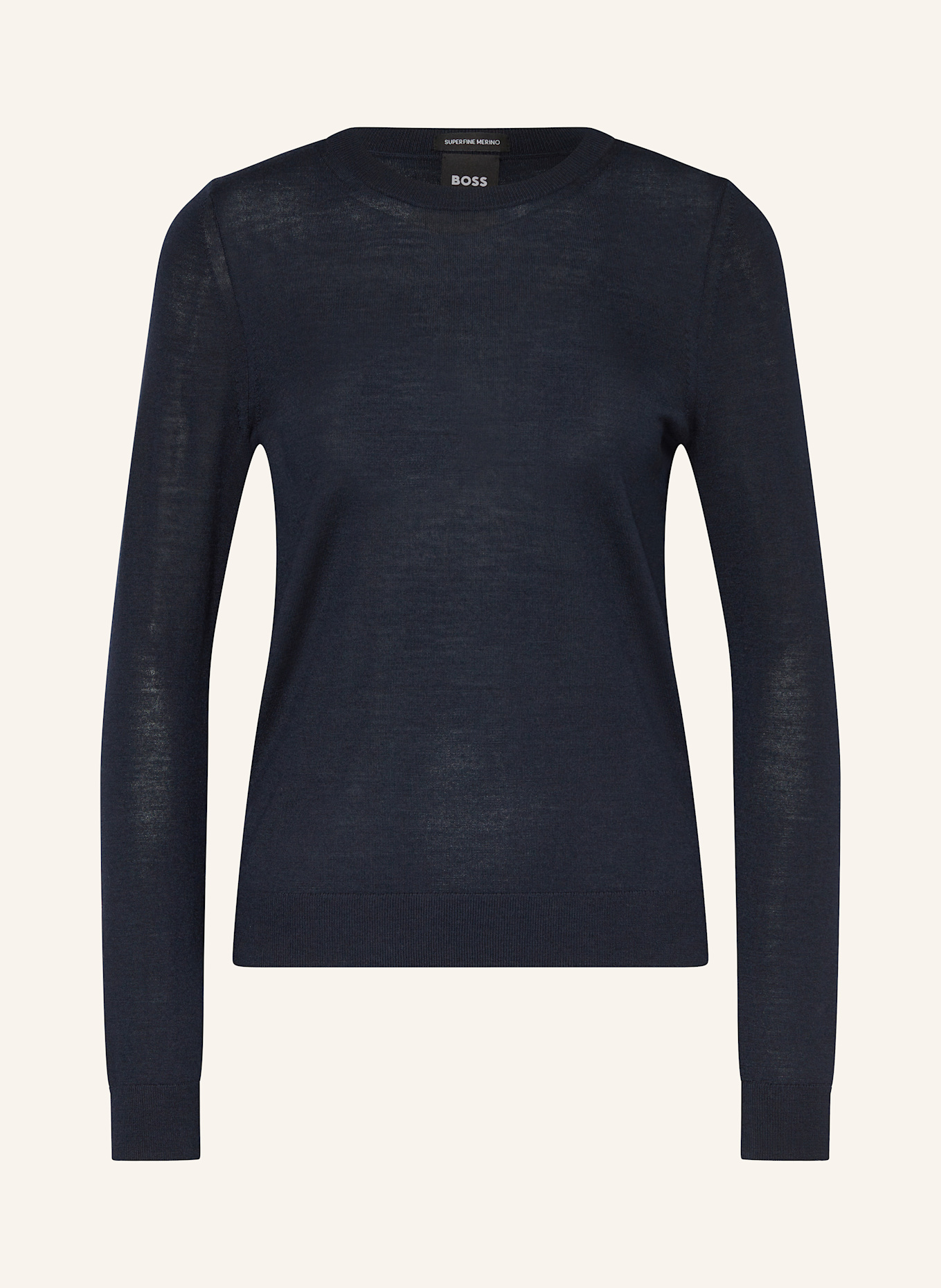 BOSS Pullover FERPINA: DUNKELBLAU