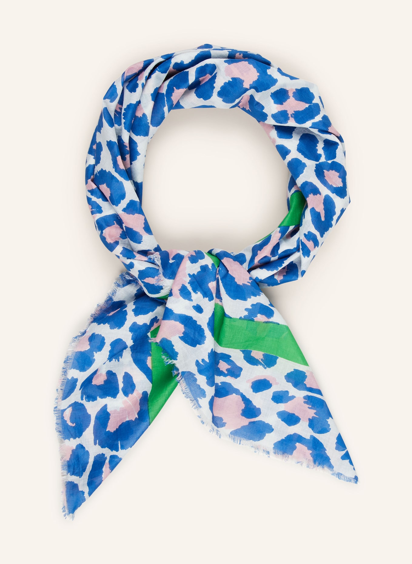 CODELLO Tuch: BLAU / GRÜN / ROSA