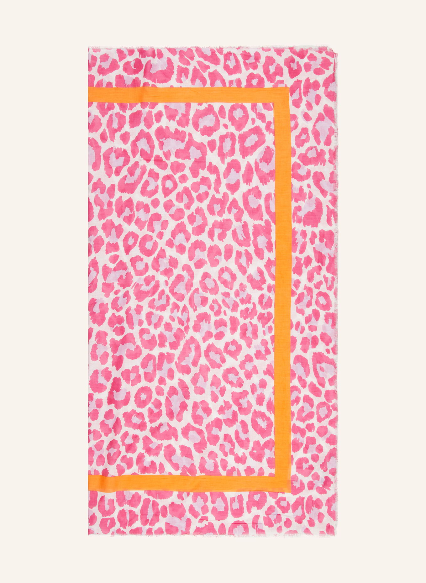 CODELLO Tuch: PINK / ECRU / ORANGE