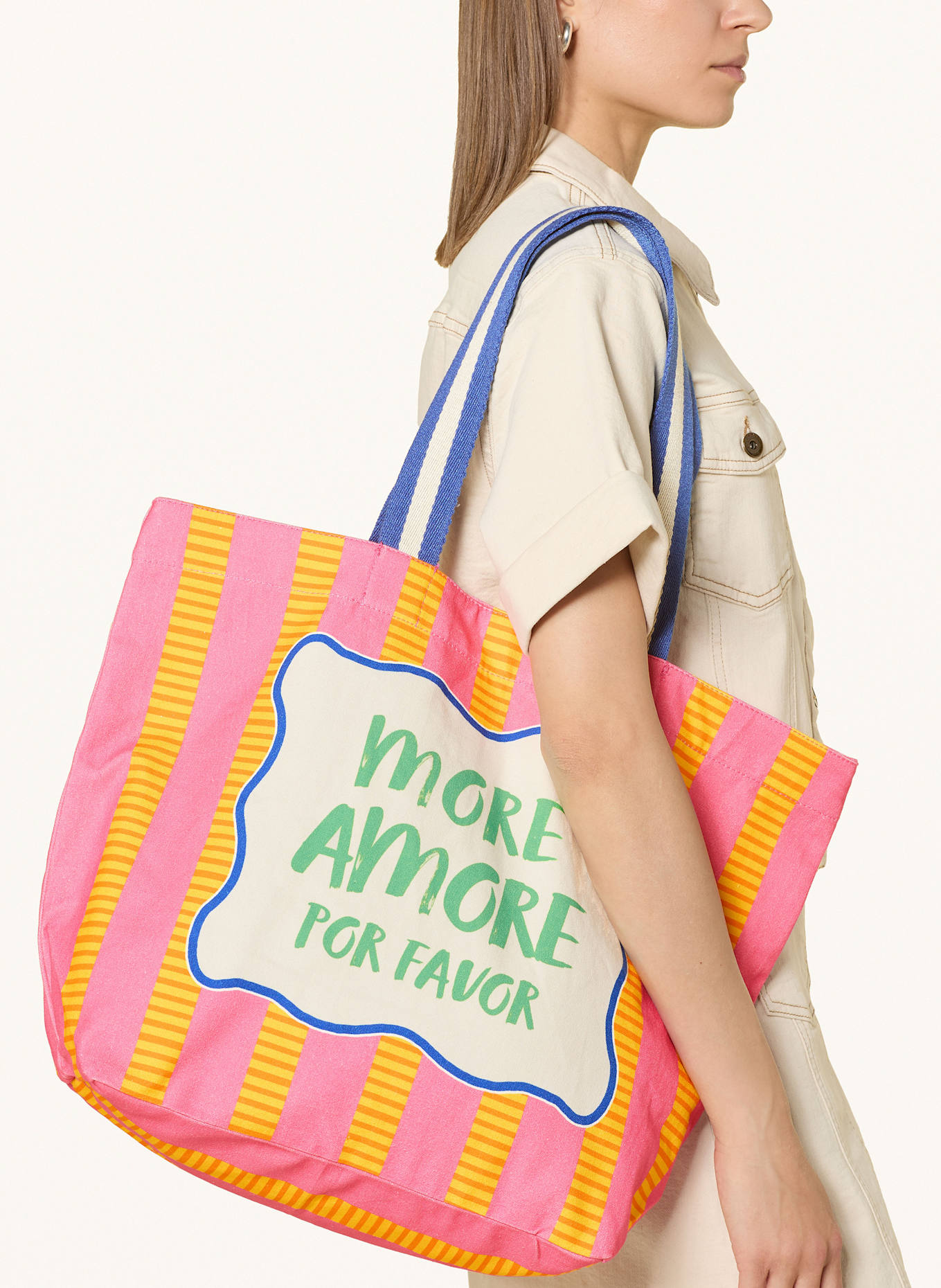 CODELLO Shopper: PINK / ORANGE / BLAU