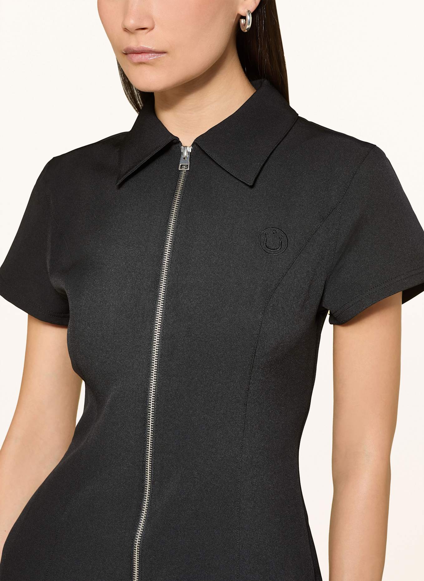 HUGO BLUE Kleid KAHUMA: SCHWARZ