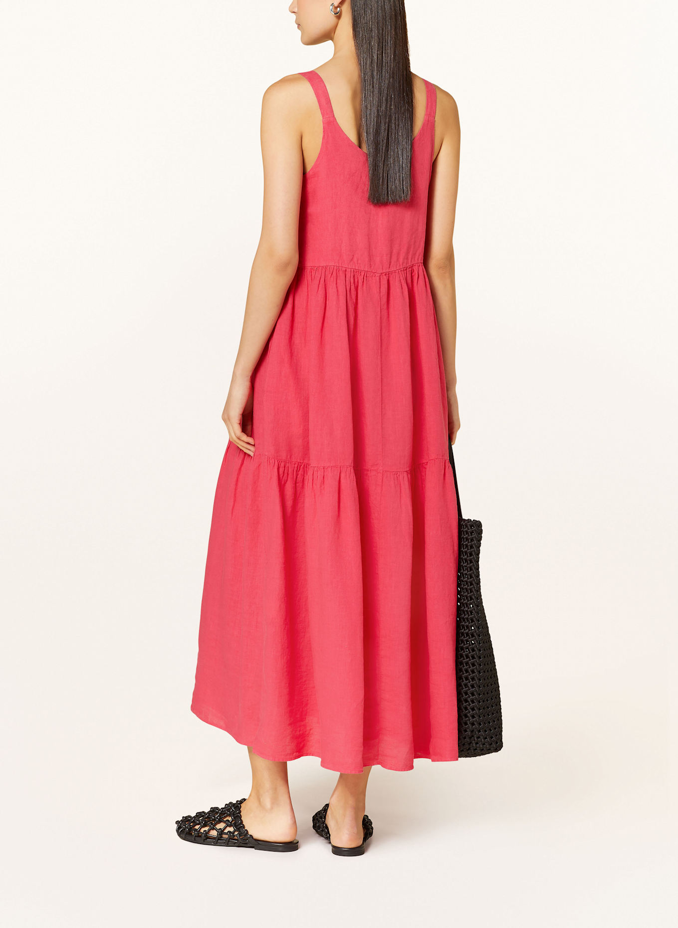 ROBERT FRIEDMAN Leinenkleid AMIRA: PINK