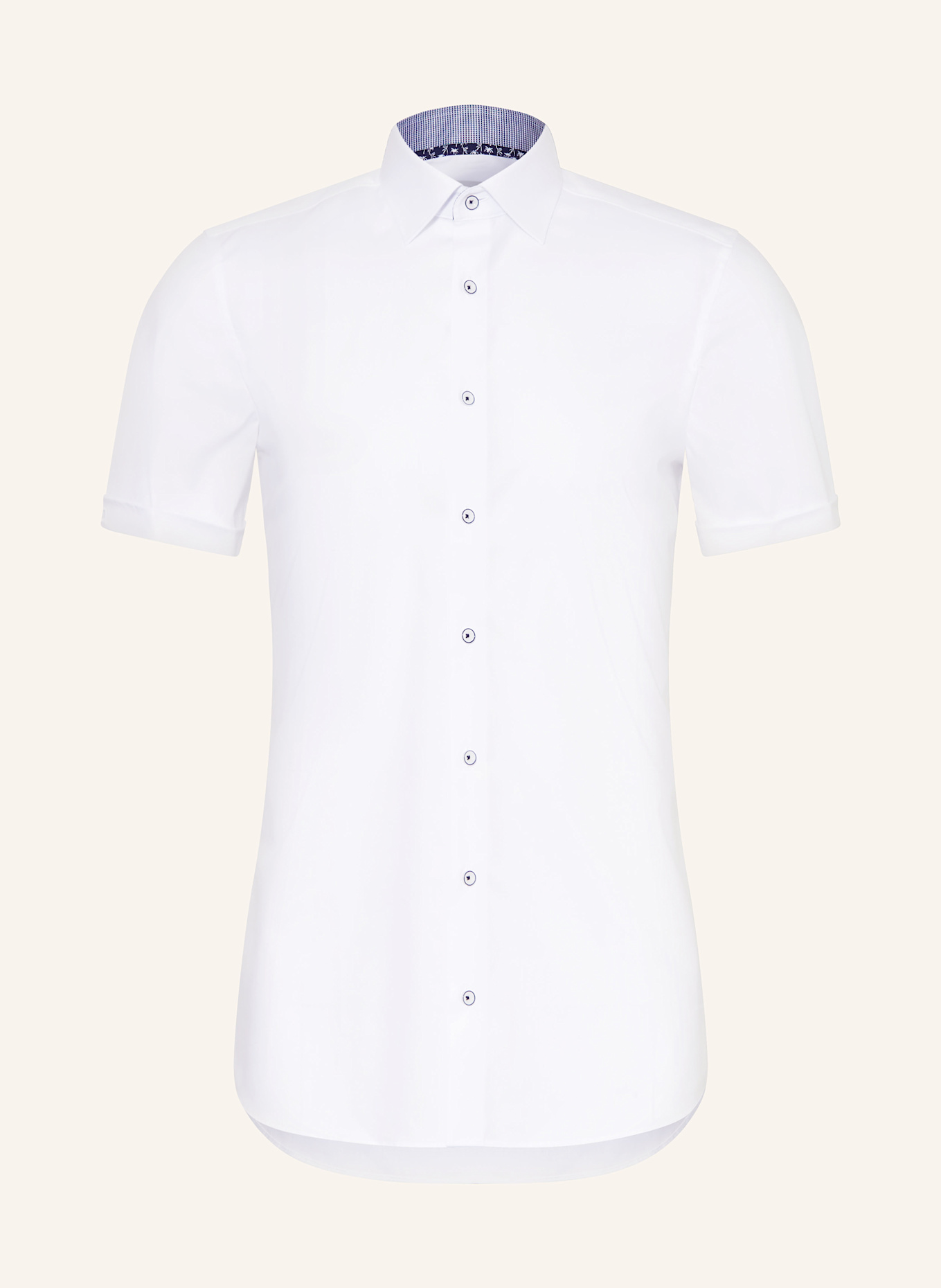 OLYMP Kurzarm-Hemd Level Five body fit: WEISS