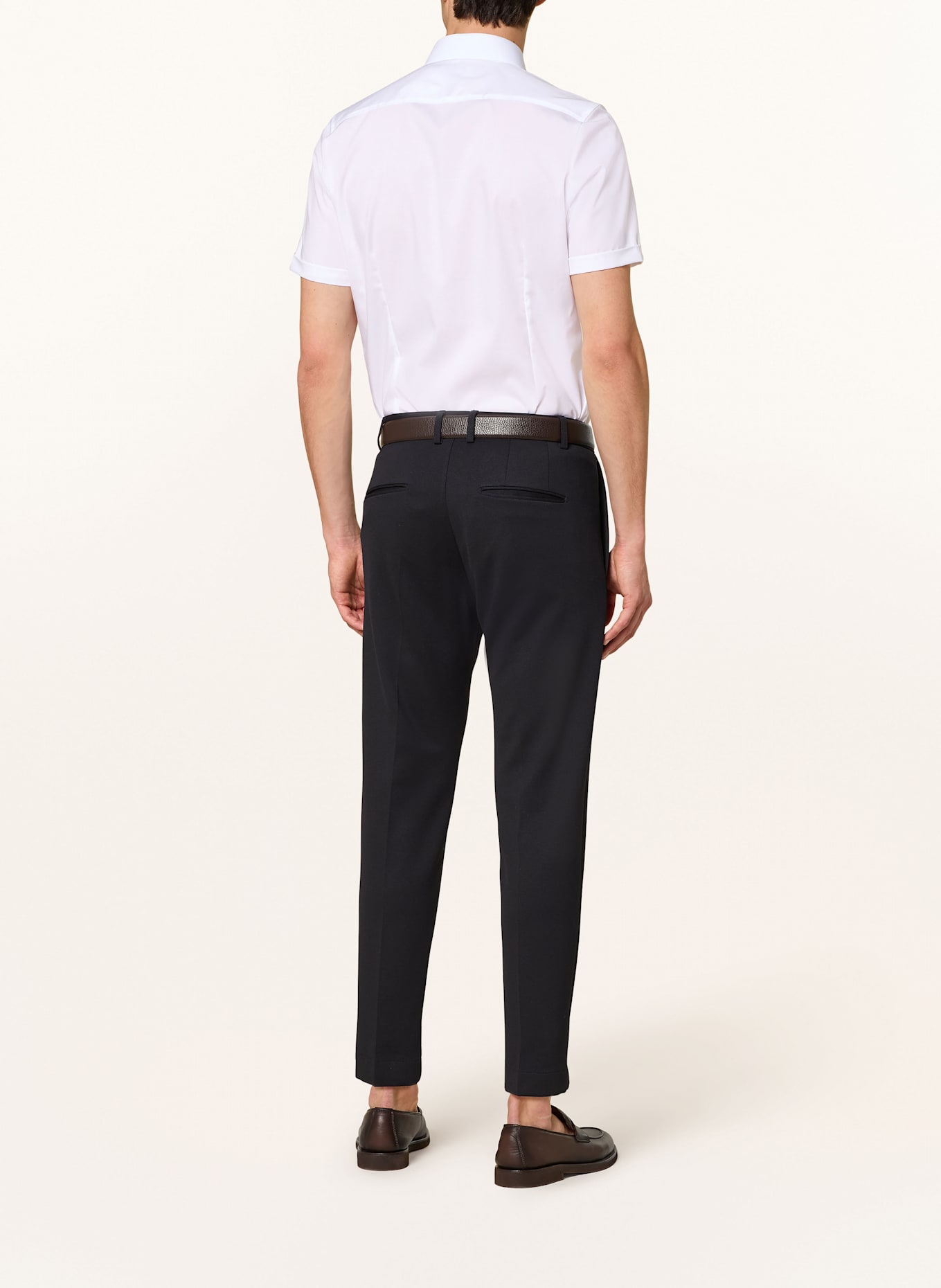 OLYMP Kurzarm-Hemd Level Five body fit: WEISS