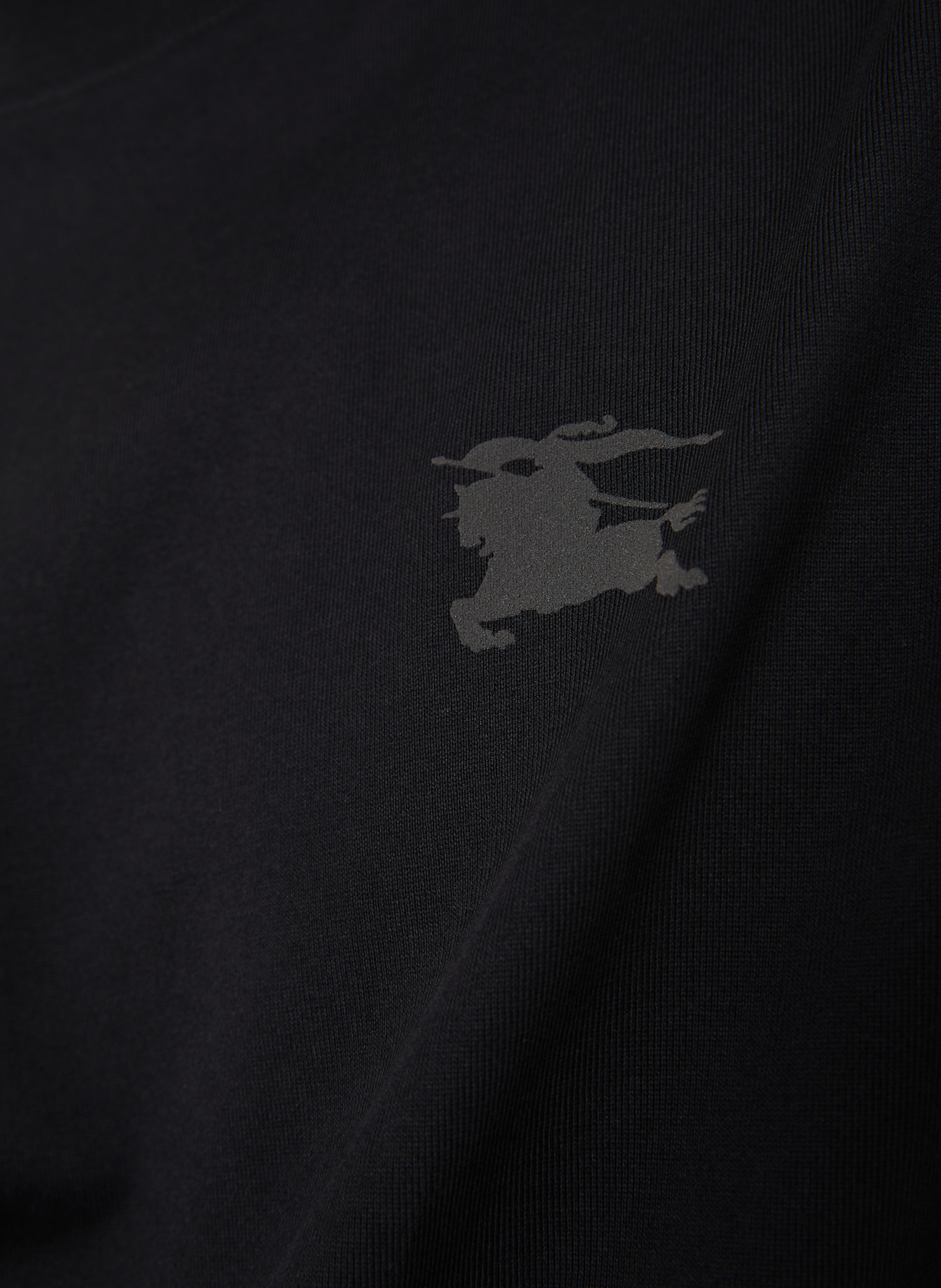 BURBERRY Tričko: ČERNÁ