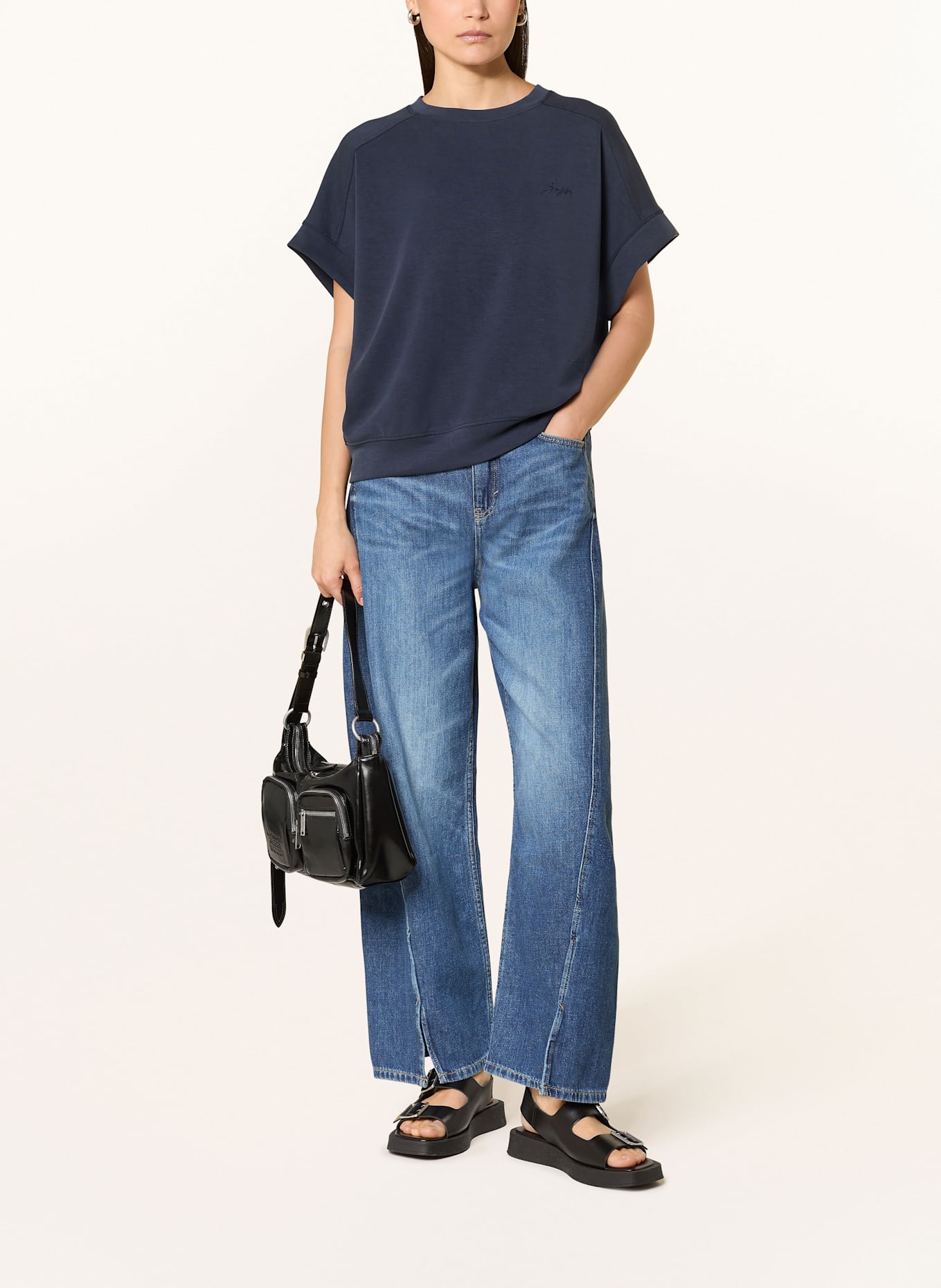 BOSS Sweatshirt ENARI: DUNKELBLAU