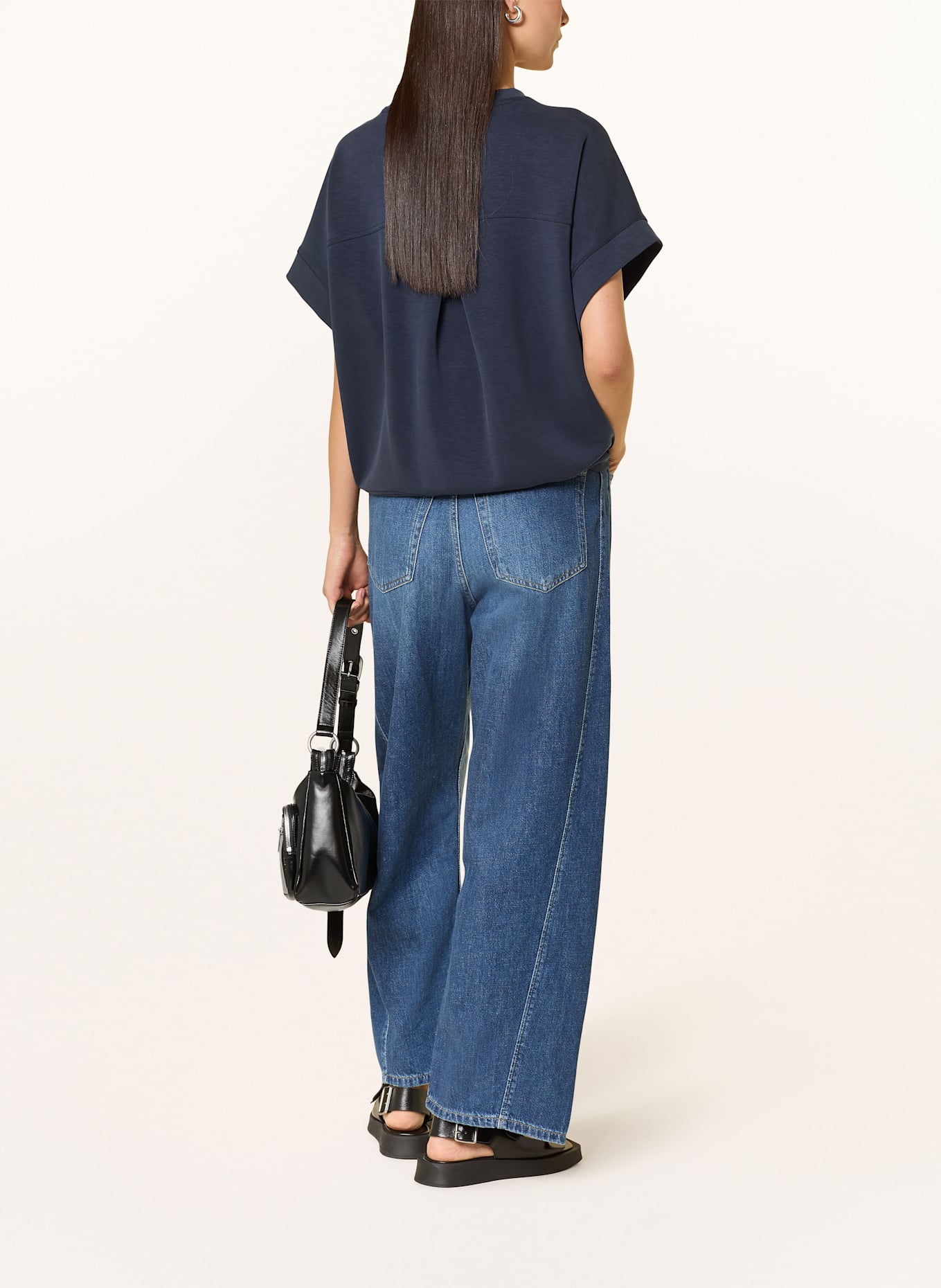BOSS Sweatshirt ENARI: DUNKELBLAU