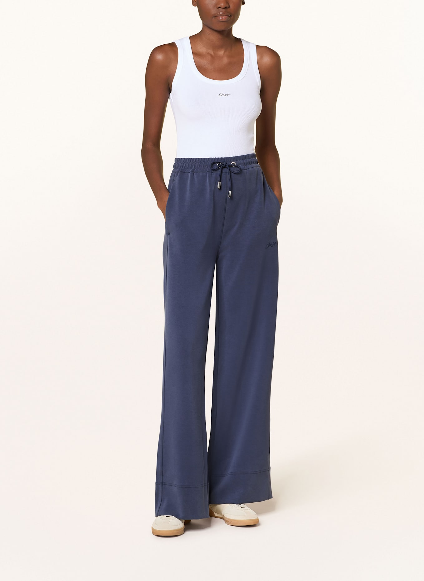 BOSS Sweatpants ENURI: DUNKELBLAU