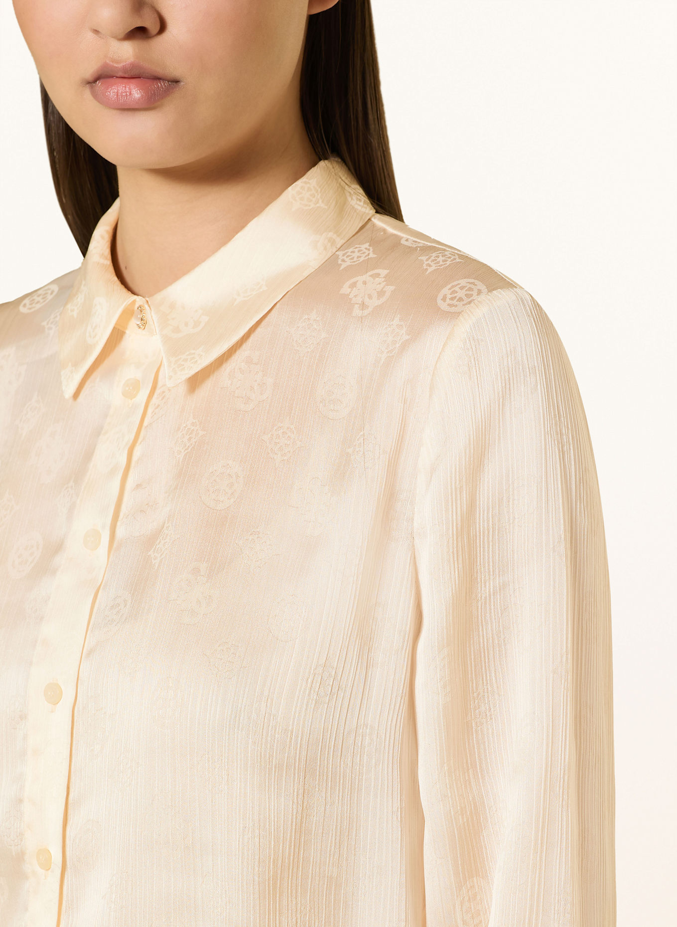 GUESS Hemdbluse MARTHE: CREME