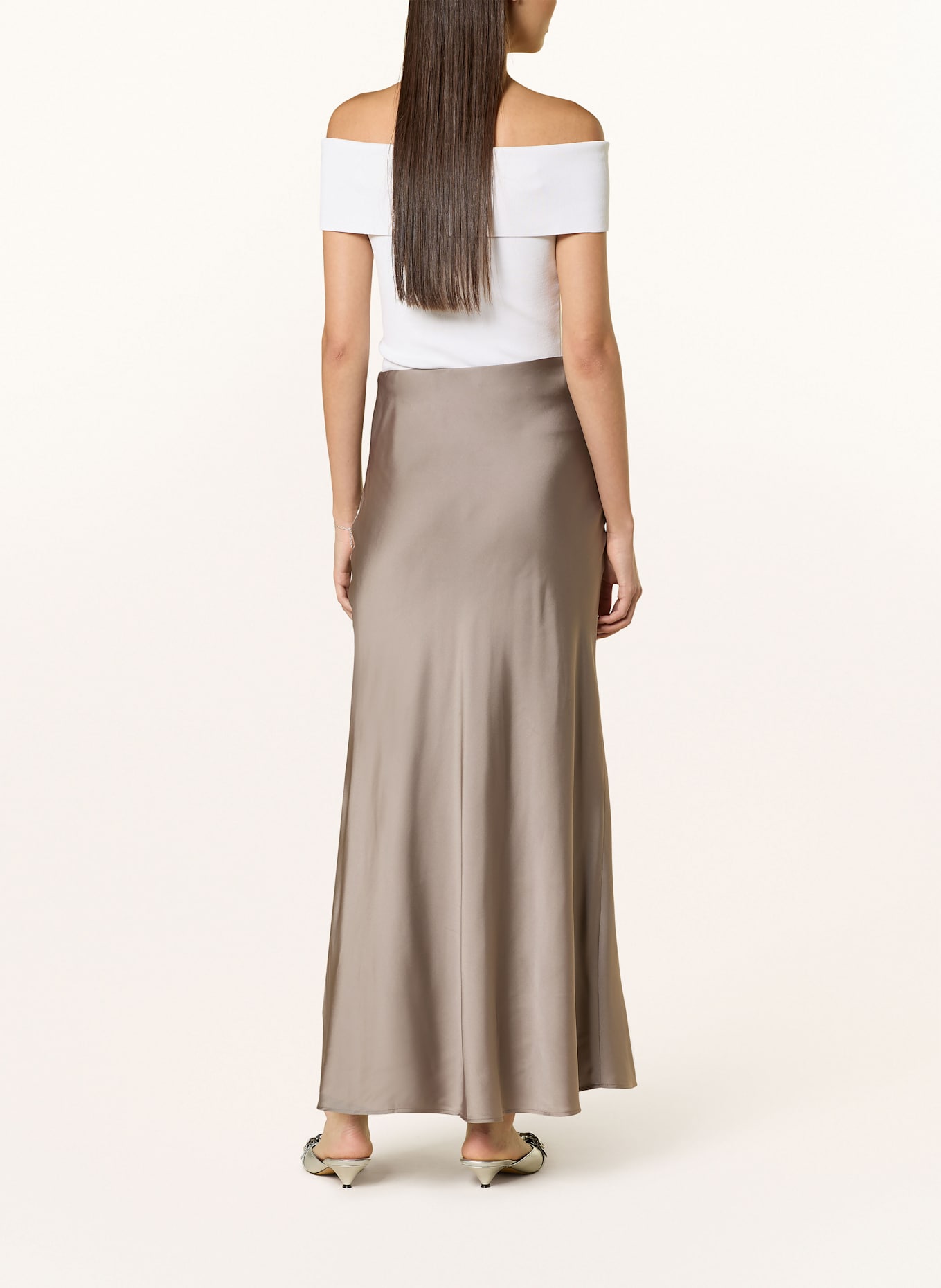 GUESS Satinrock SIBILLA: TAUPE