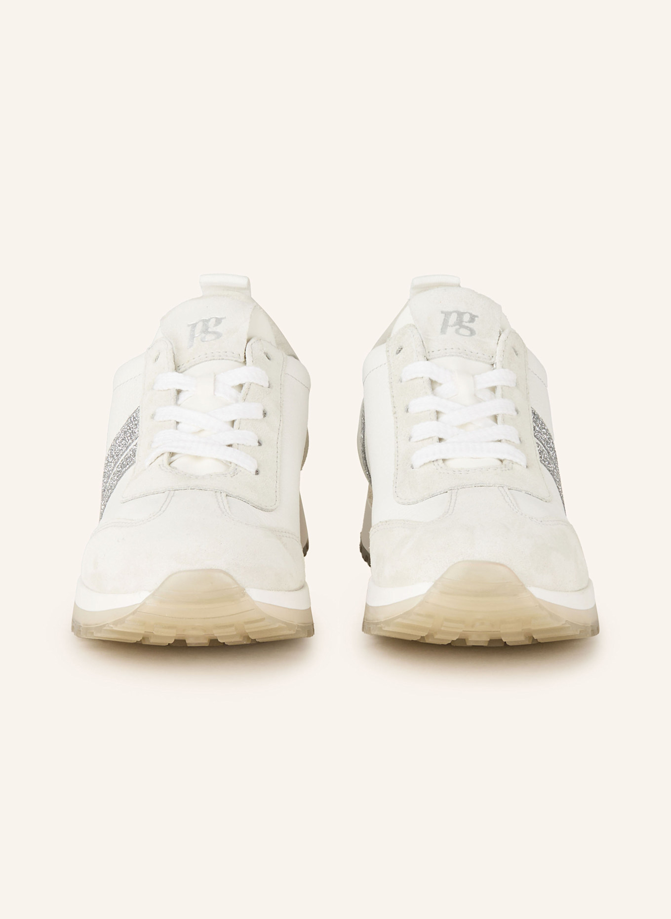 paul green Sneaker: WEISS / CREME