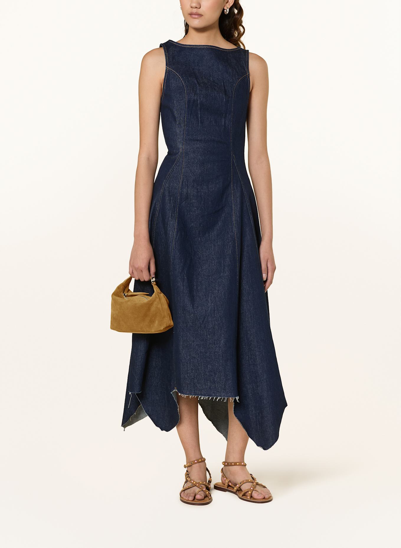 LIFFNER Handbag PILLOW POUCH MICRO: CAMEL