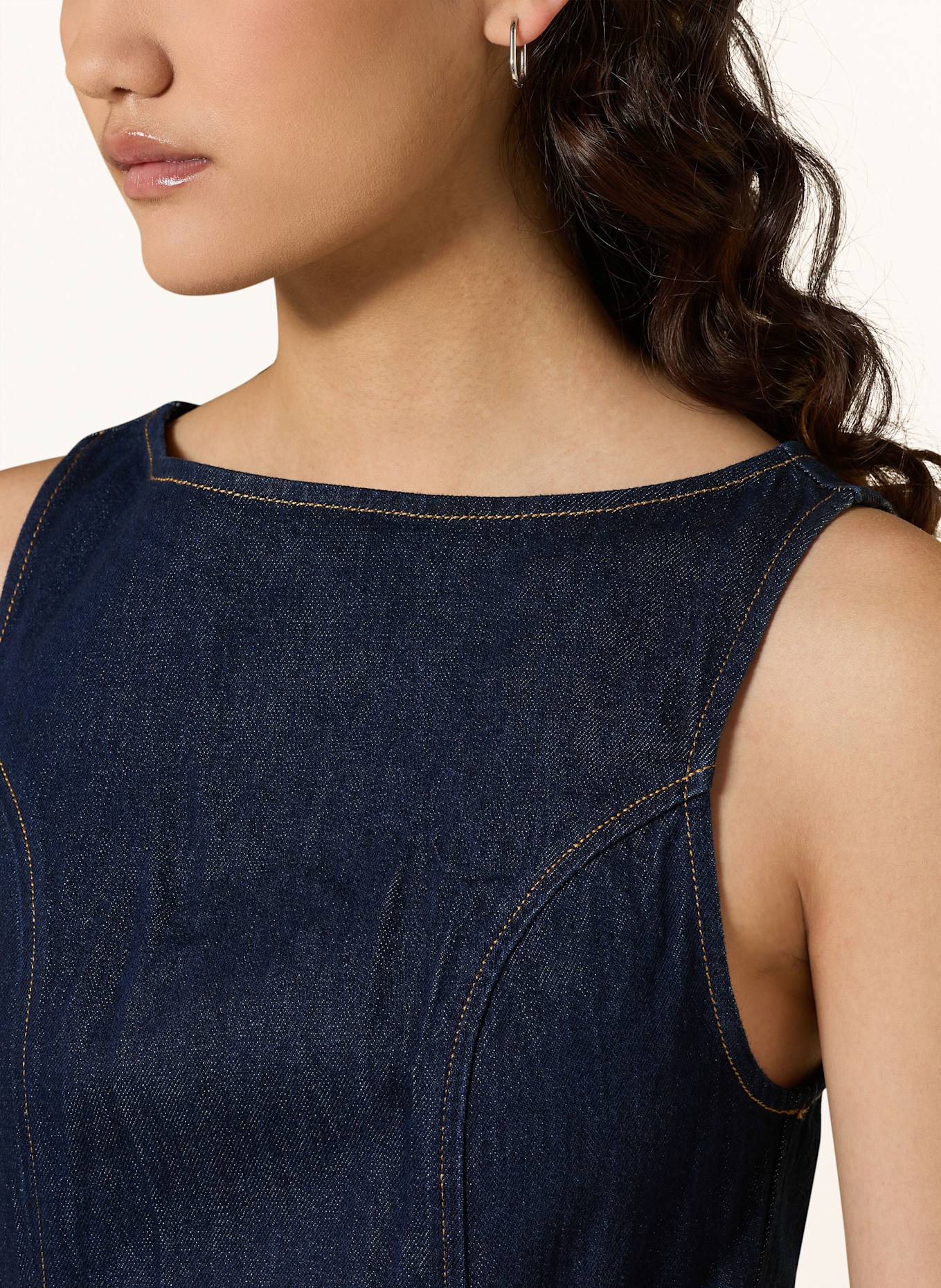 EB DENIM Jeansskleid CARA: DUNKELBLAU