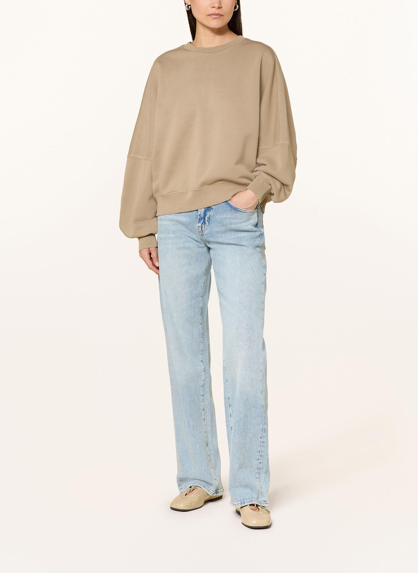 DRYKORN Sweatshirt ASTERA: HELLBRAUN